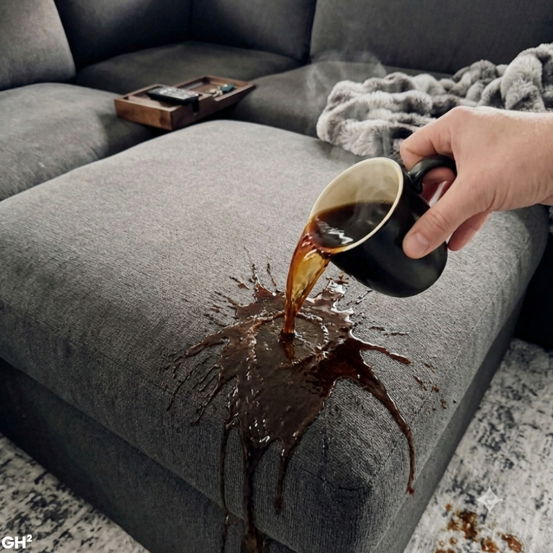 GH2 Cloud Facebook ad: Save your couch from spills and stains with GH2