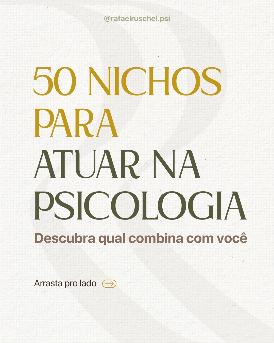 Núcleo de Psicologia Positiva Facebook ad: Você não precisa atender todo mundo, psi.