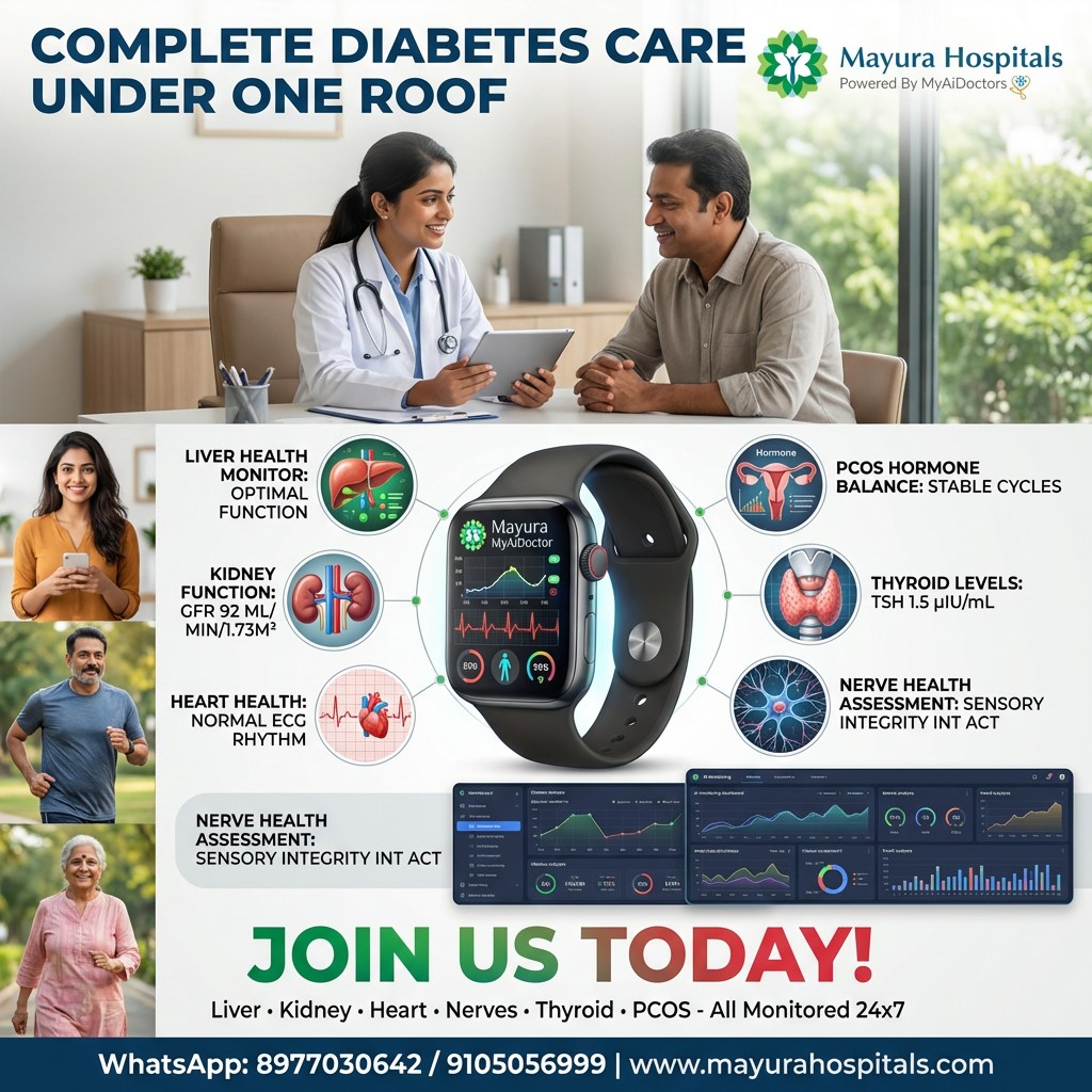 Mayura Hospitals Facebook ad: Your doctor said medicines for life?