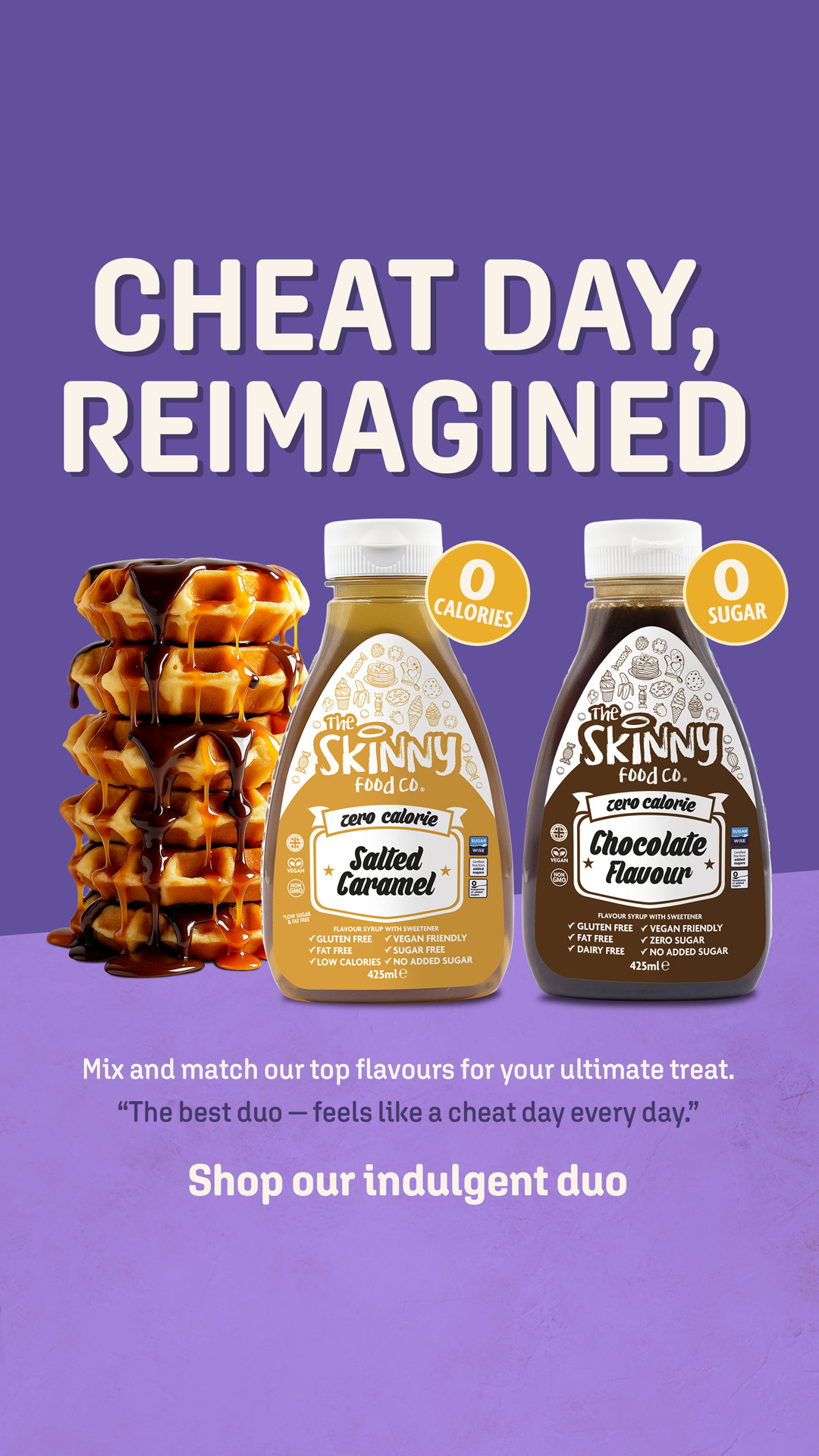 The Skinny Food Co Facebook ad