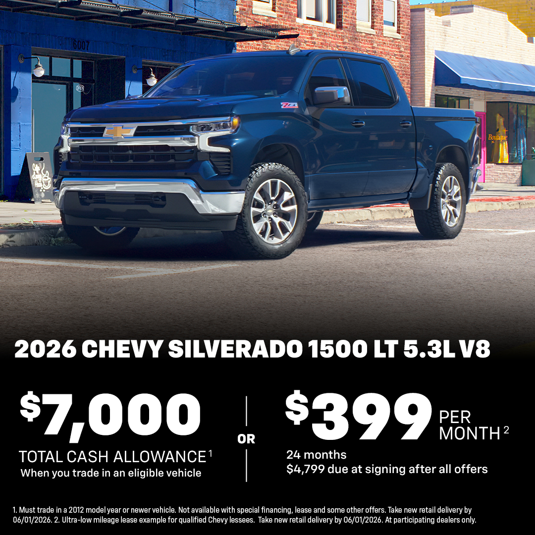 Local Chevy Dealers Facebook ad: Whether you’re towing big summer toys or prepping…