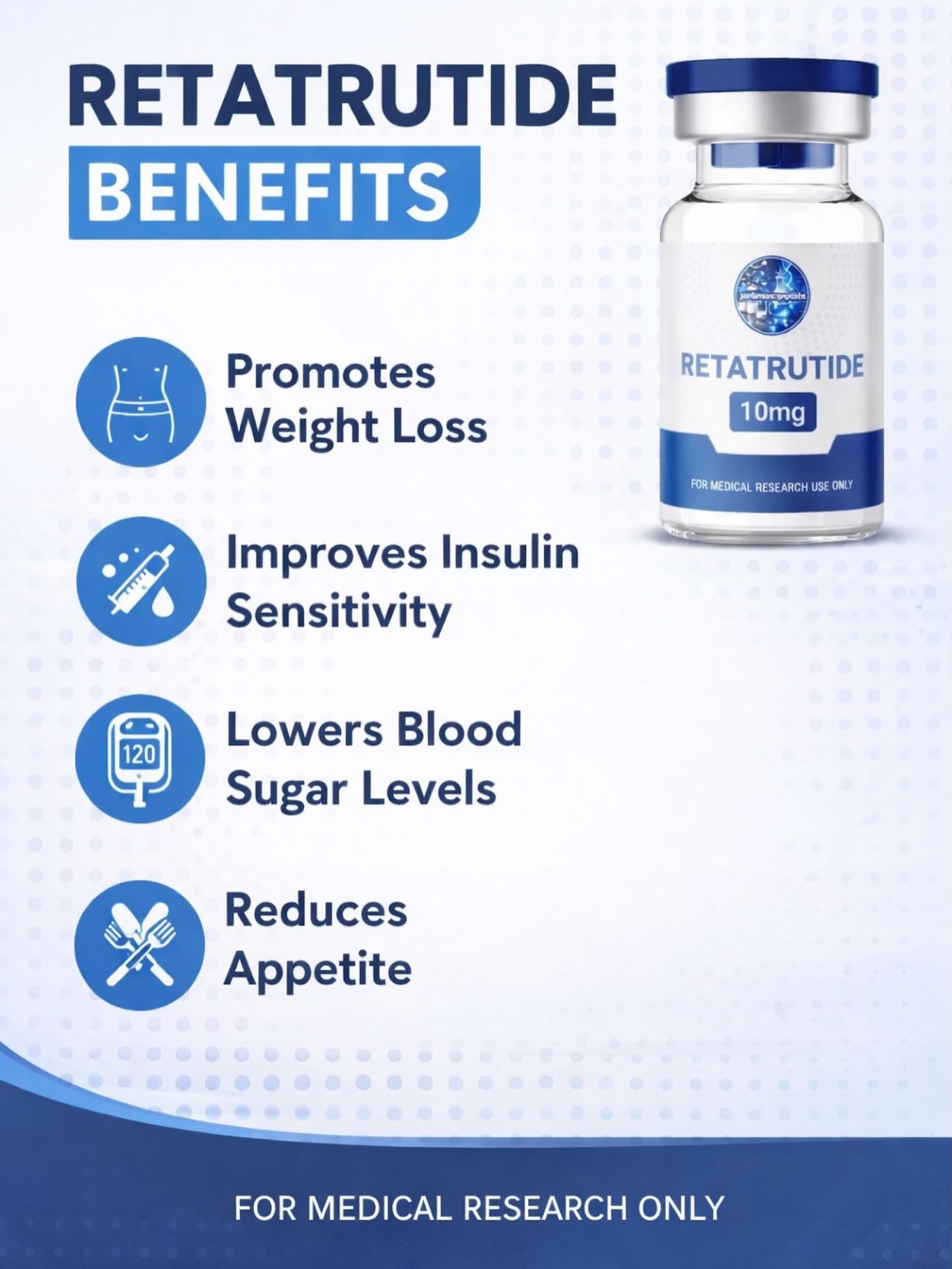 performencepeptides Facebook ad: Studied for weight loss, insulin sensitivity, and appetite…