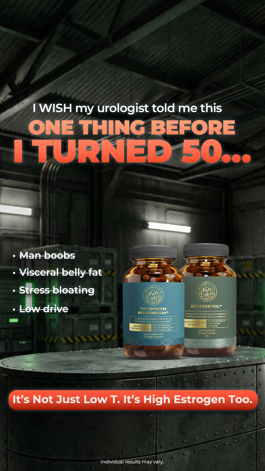Beyond Alpha Facebook ad