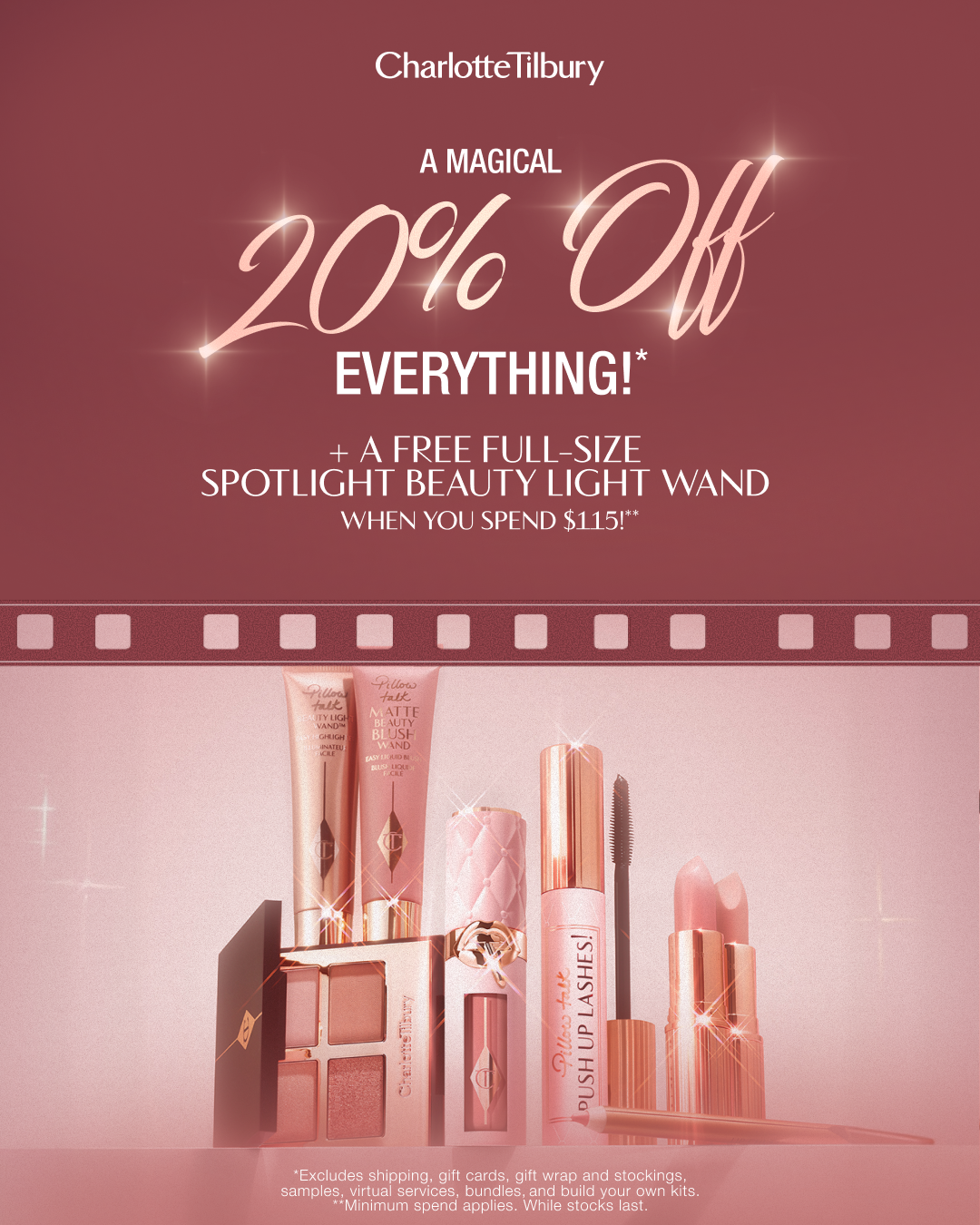 Charlotte Tilbury Facebook ad