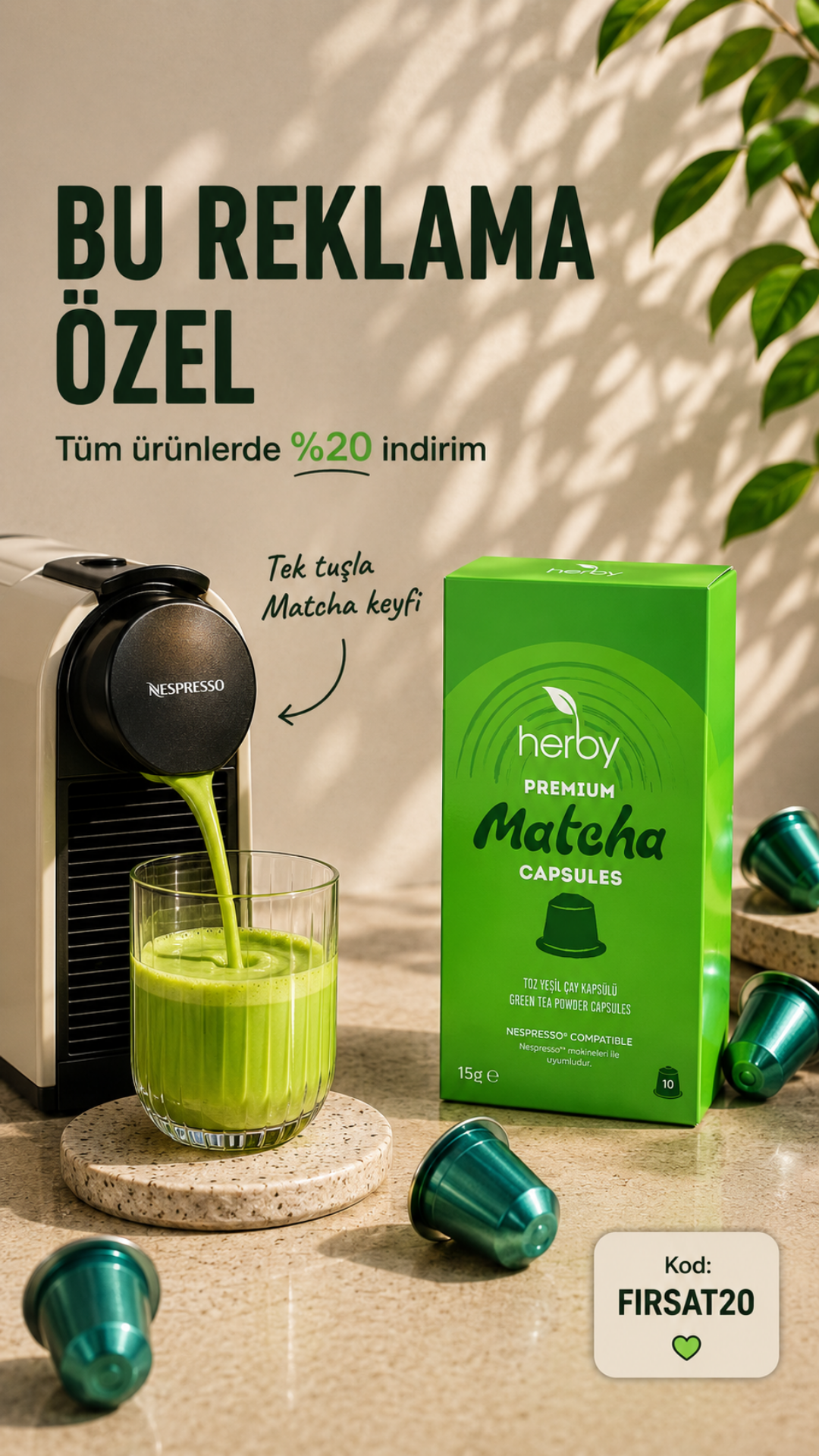 Herby Tea Facebook ad