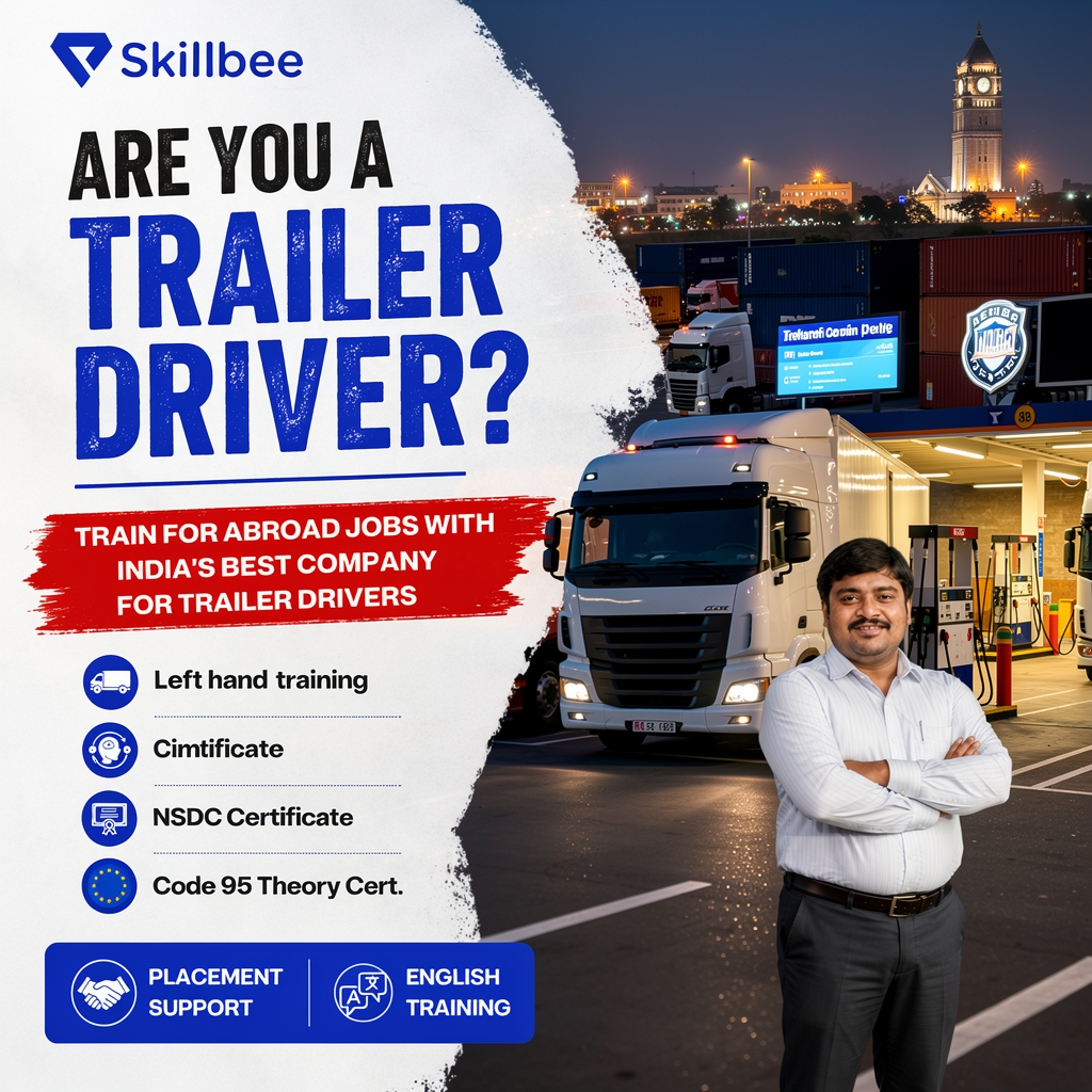 Skillbee International - Abroad Jobs Facebook ad: Training Karo, Europe Jao, Skillbee ke Saath