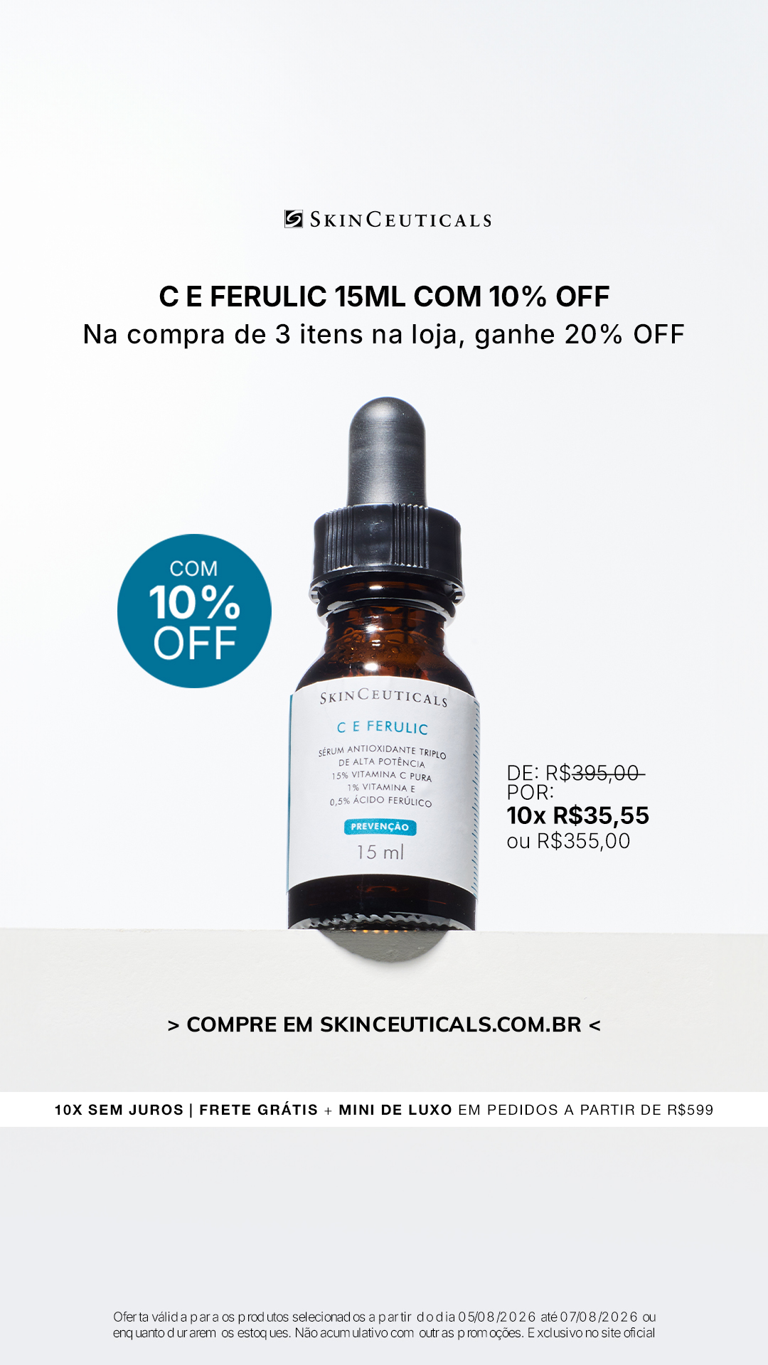 SkinCeuticals Facebook ad
