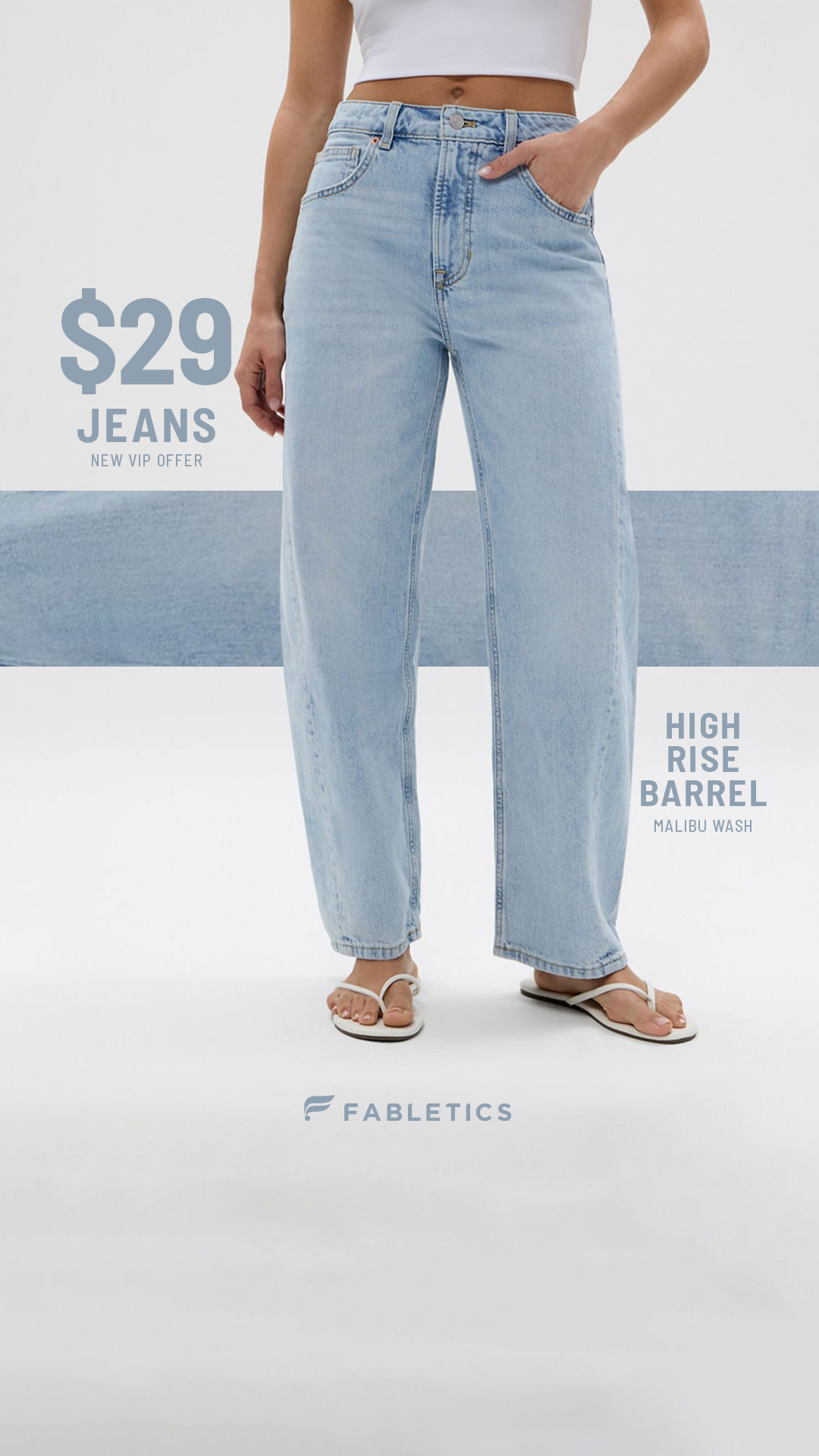 Fabletics Facebook ad