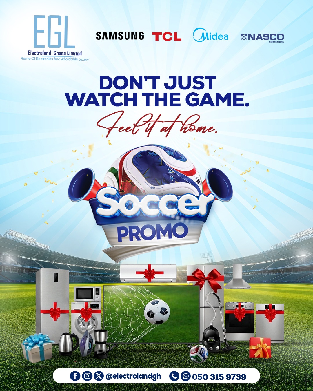 Electroland GH Facebook ad