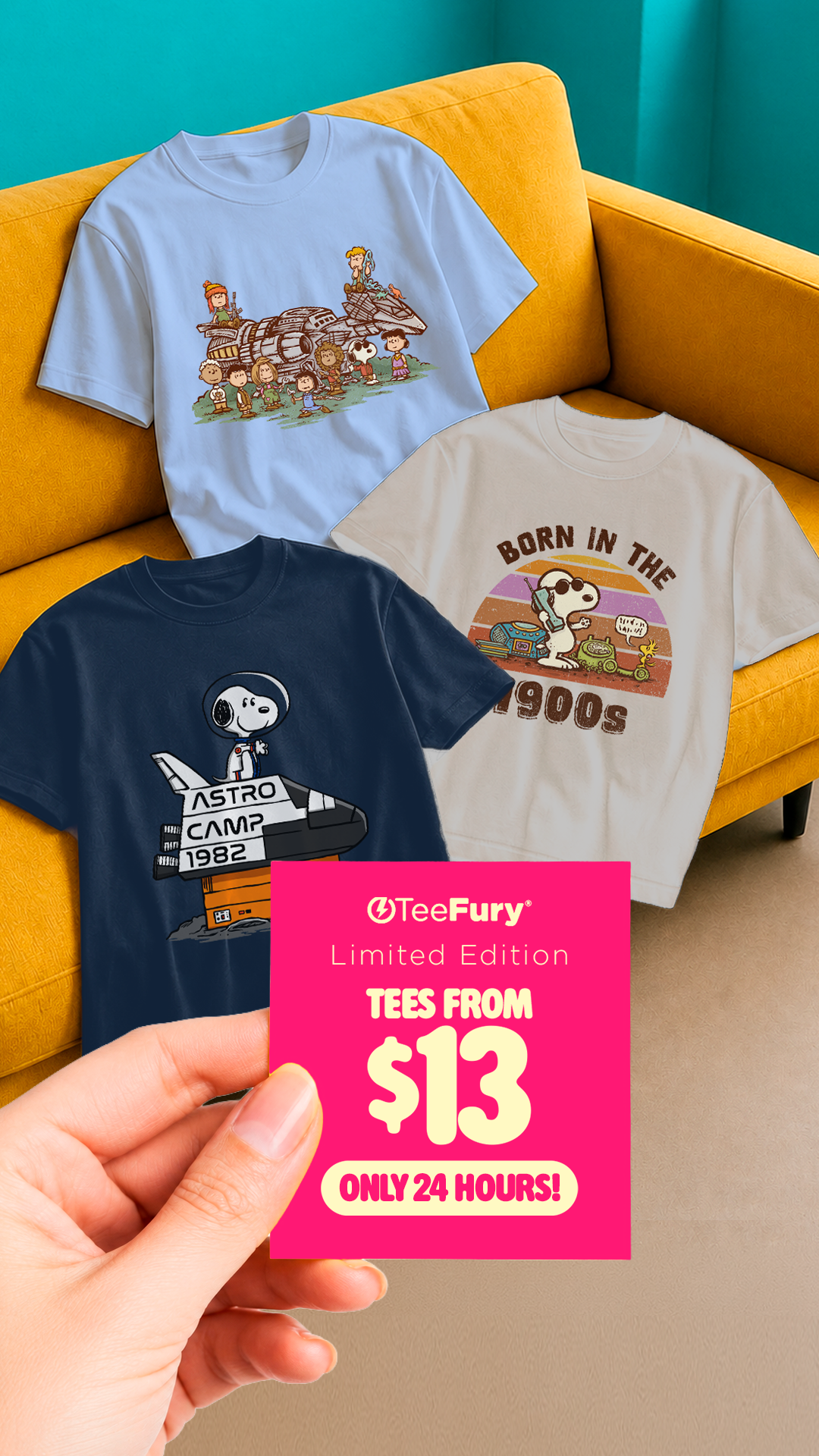 TeeFury Facebook ad