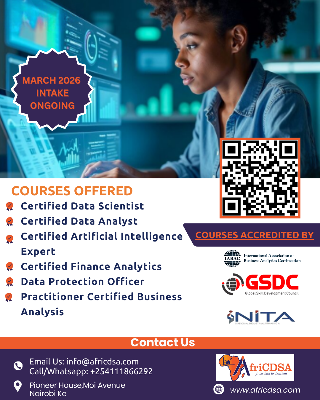 African Centre for Data Science & Analytics Ltd Facebook ad from Feb 9, 2026