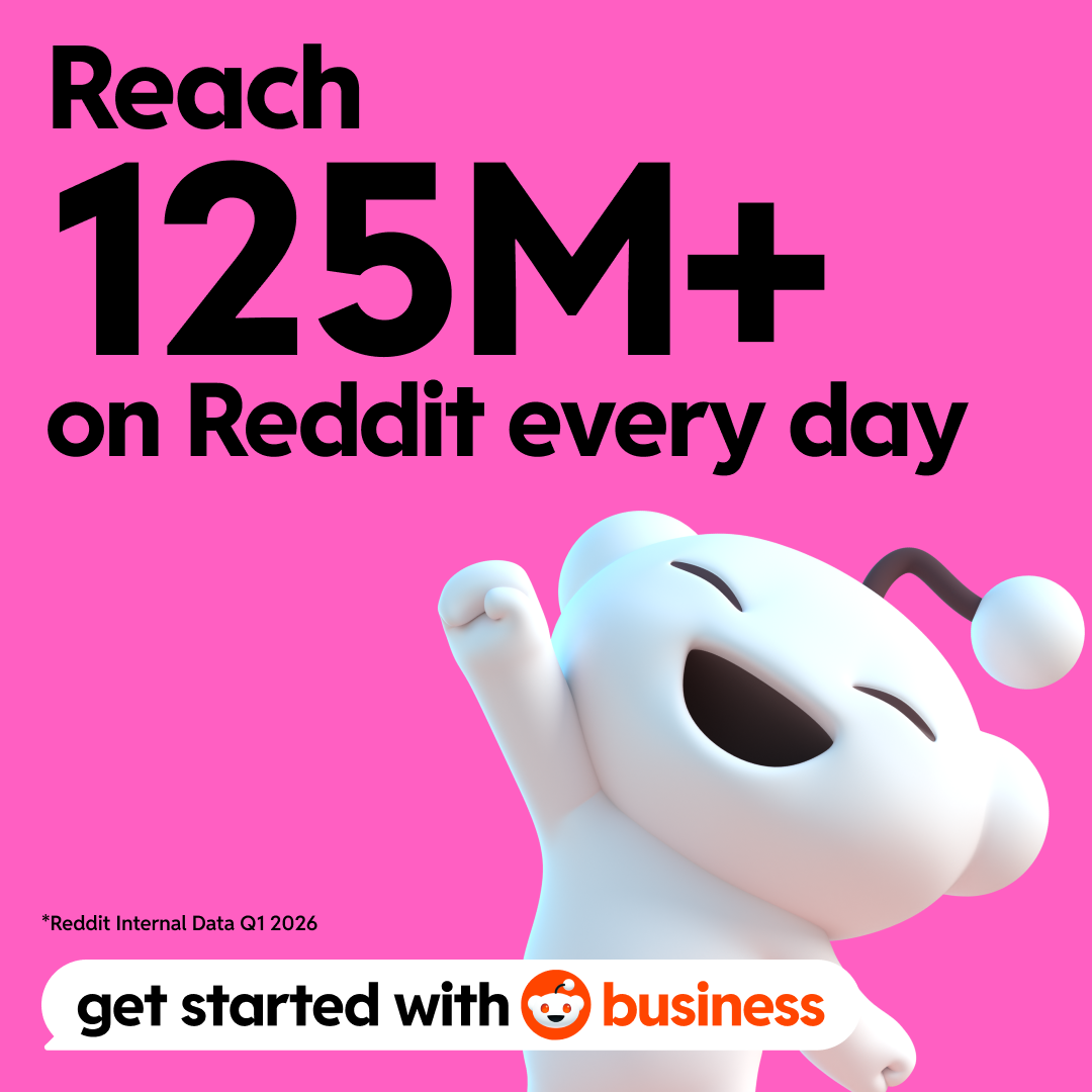 Reddit for Business Facebook ad