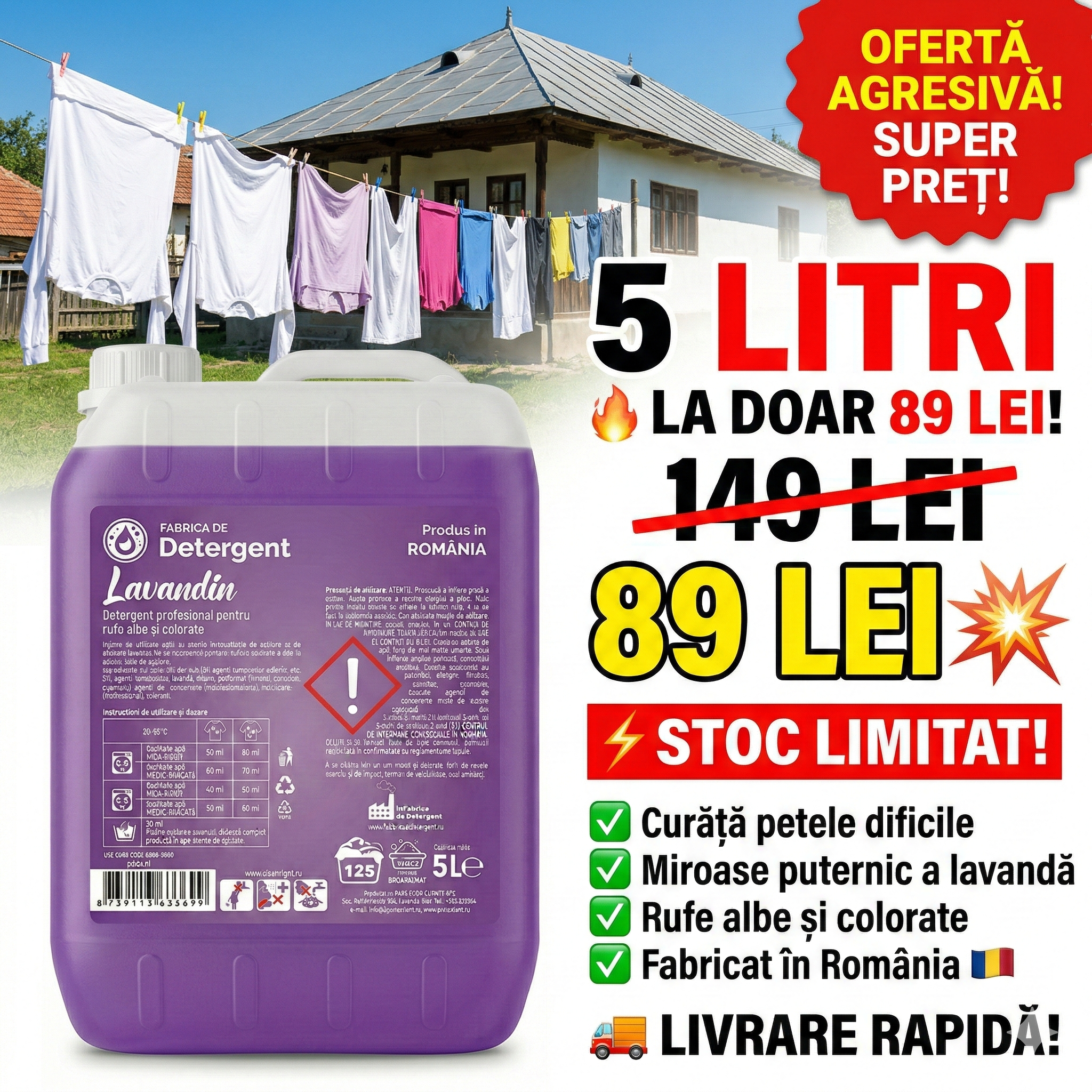 La Fabrica De Detergent Facebook ad