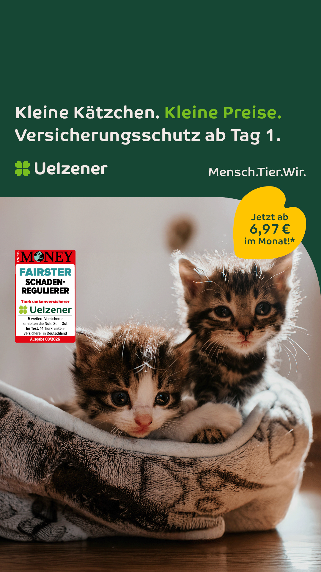 Uelzener Versicherungen Facebook ad