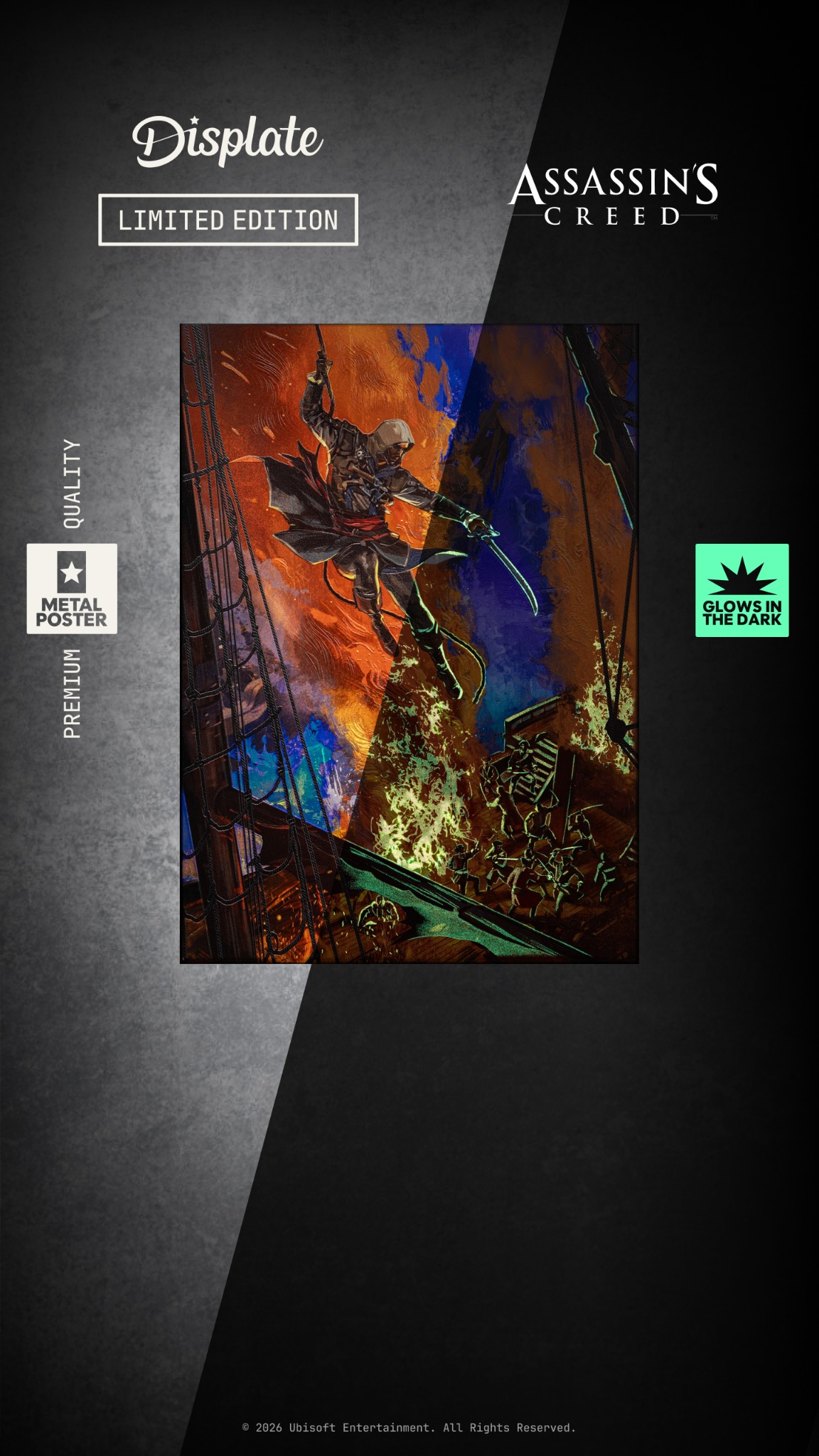 Displate Facebook ad