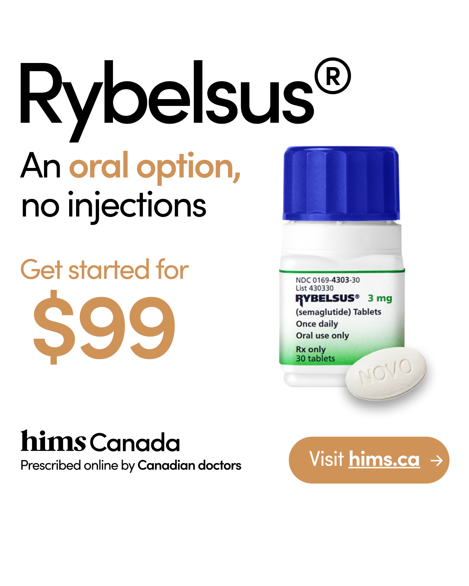 hims Facebook ad