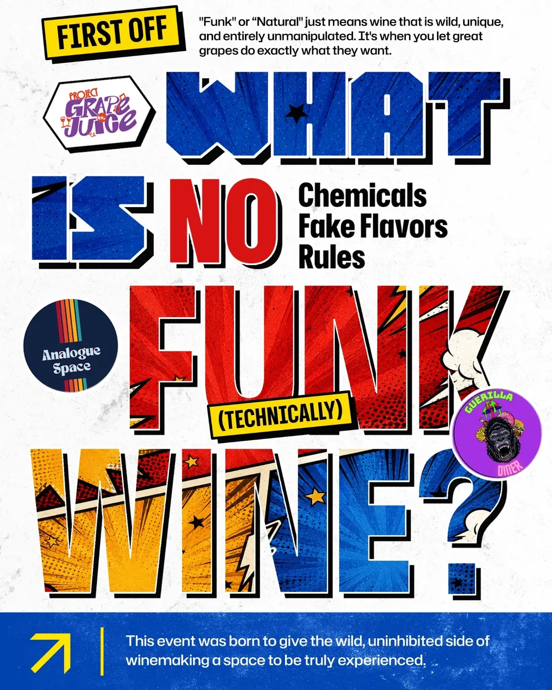 urbanaut.app Facebook ad: Eight natural wines left to run wild.