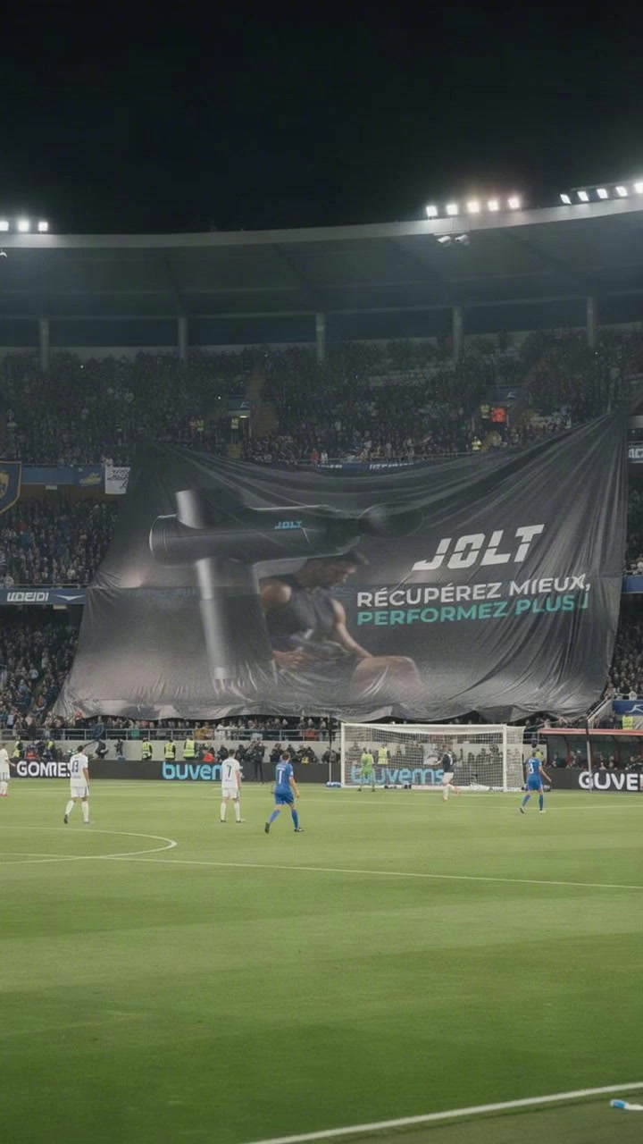 JOLT Recovery Facebook ad: JOLT c'est le meilleur allié des sportifs