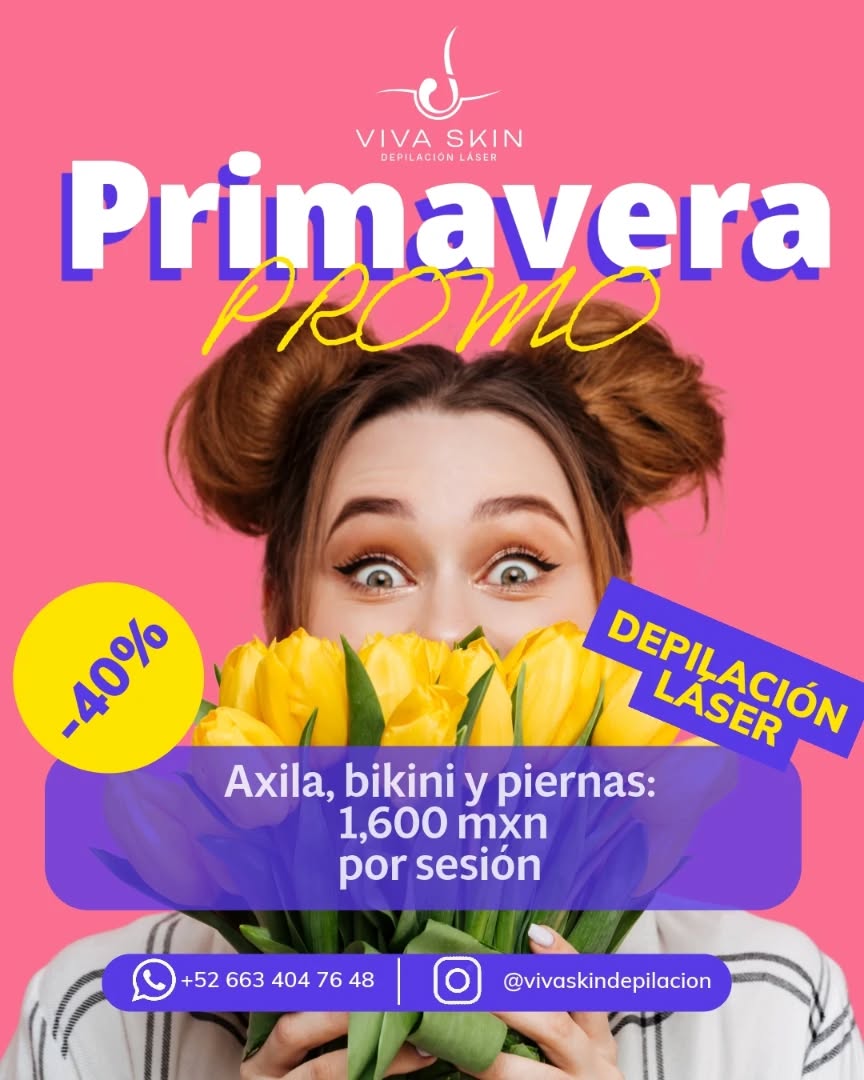 Viva Skin Depilación Láser Facebook ad