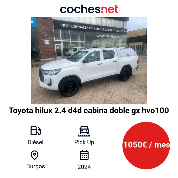 Coches.net Facebook ad