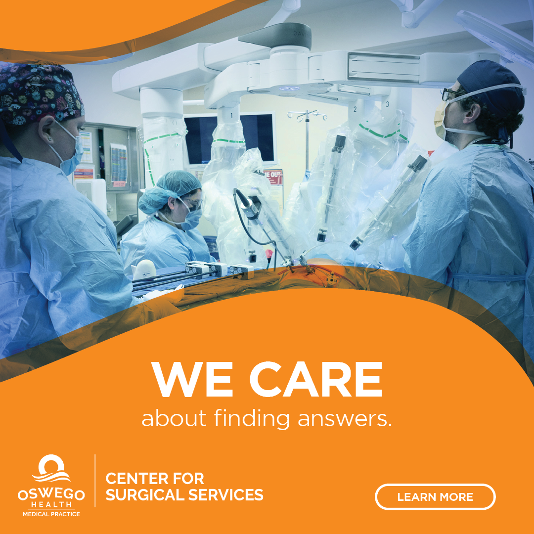 Oswego Health Facebook ad