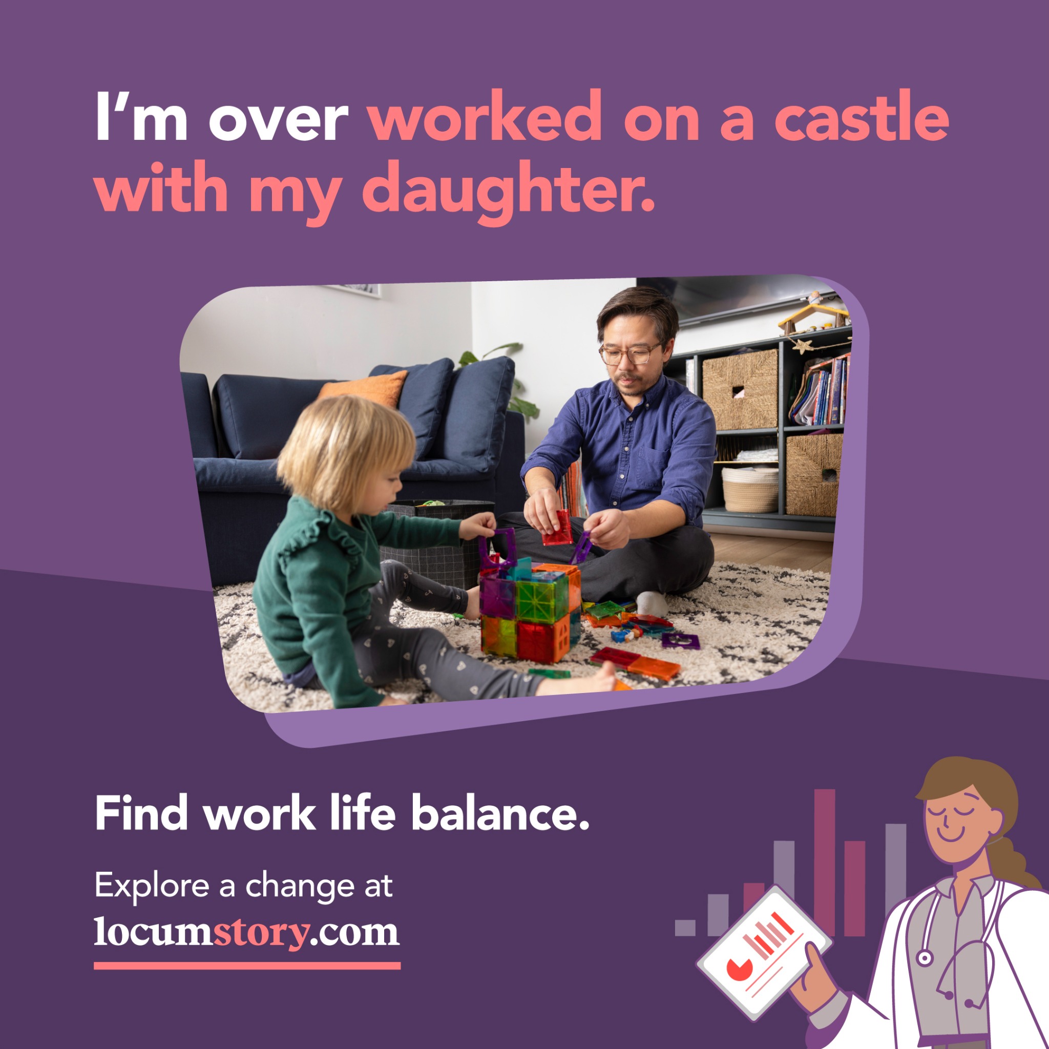 Locumstory.com Facebook ad
