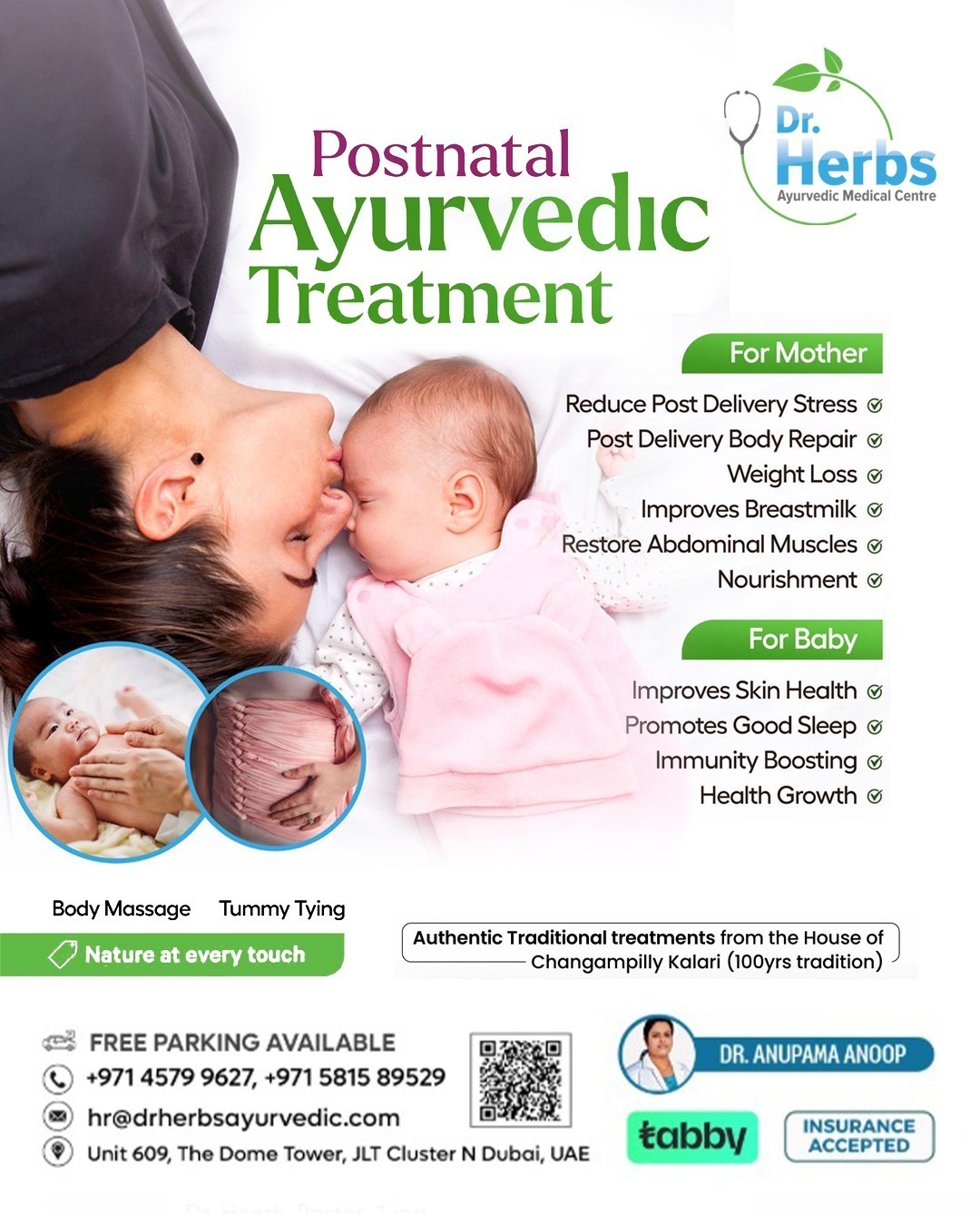 DR. HERBS Ayurvedic Medical Centre Facebook ad