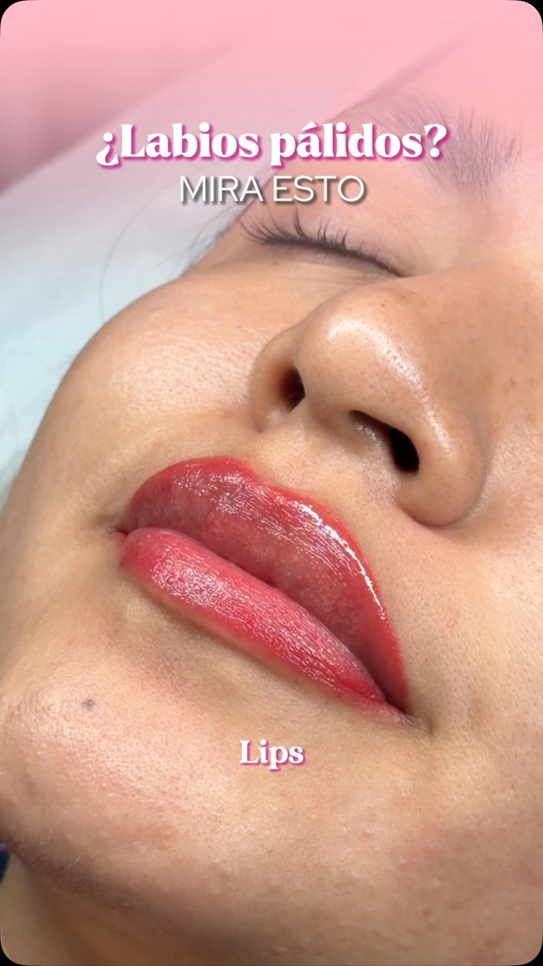 Nydimara Beauty Facebook ad: Labios con color todos los días, sin necesidad…