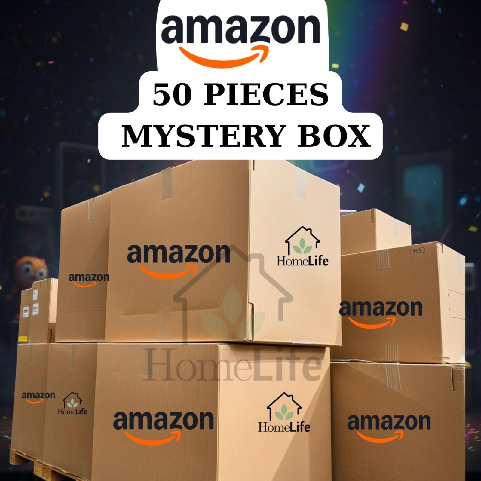 Vadym Artemiak Facebook ad: 50 PCS - AMAZON MYSTERY BOXES! LIQUIDATION BRAND NEW ((…