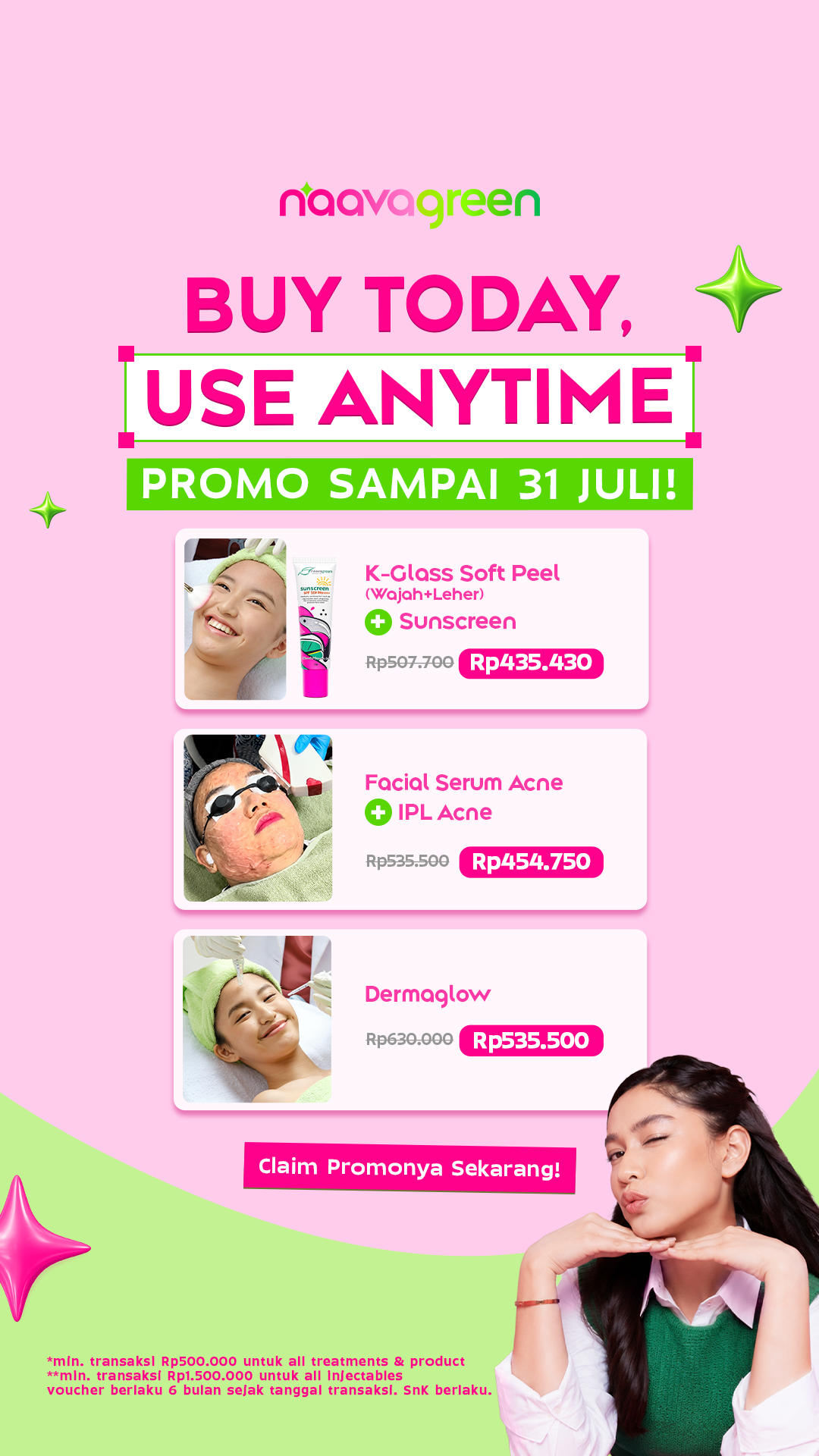 Naavagreen Natural Skincare Facebook ad