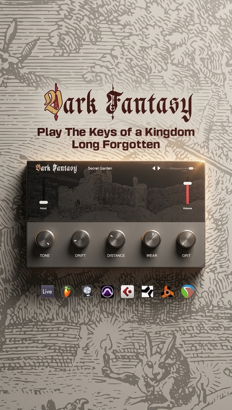 Clark Audio Facebook ad: Dark Fantasy Instrument