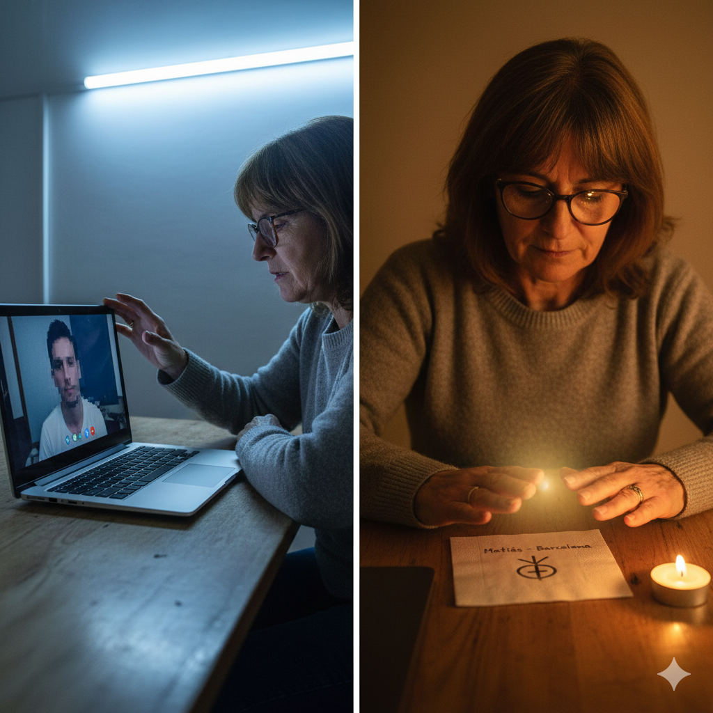 Mundo Interior Facebook ad: Salvó a su hijo de ataques de pánico a KMS de distancia.
