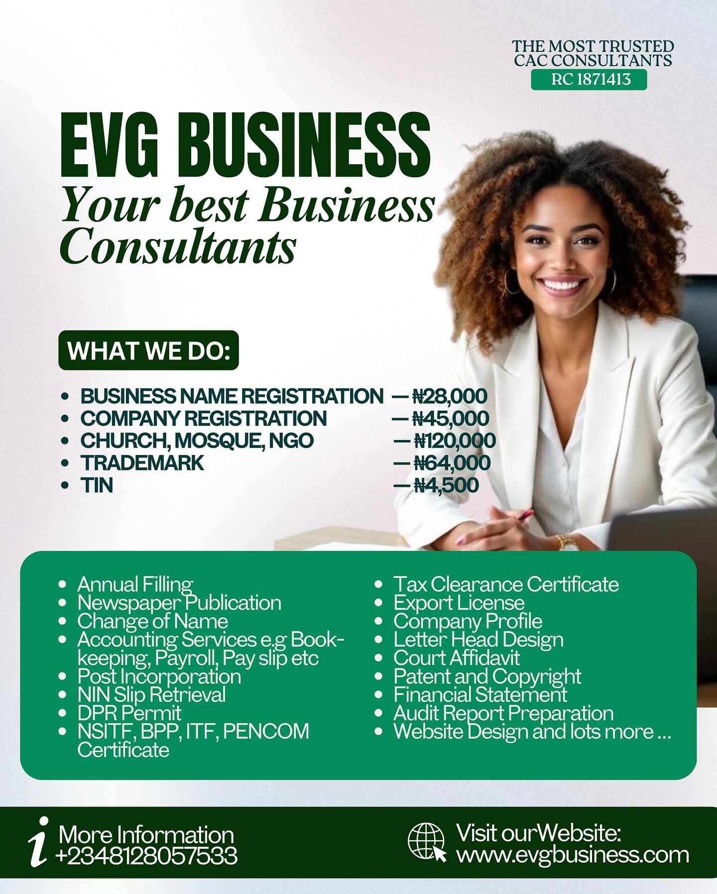 Evg Business Facebook ad: Hello EVG Family