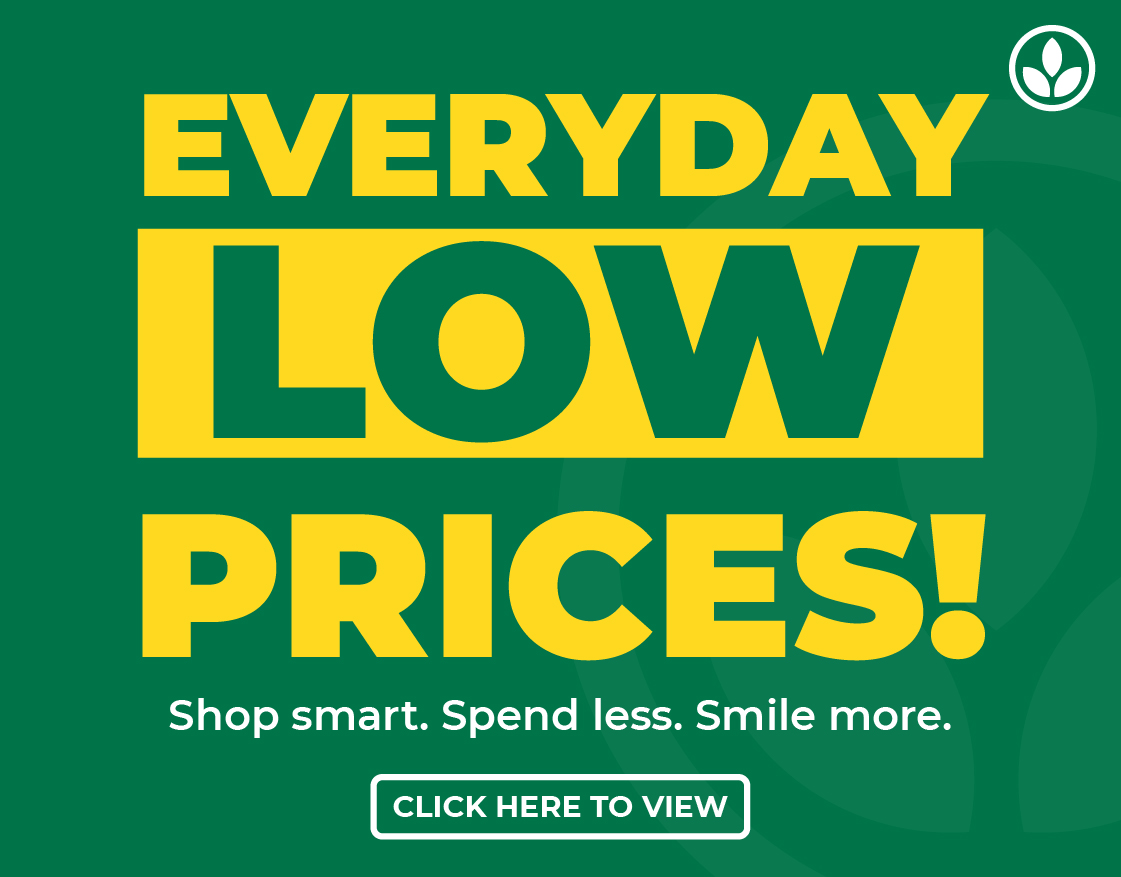 Agrimark Facebook ad: Shop smart and save more on everyday essentials!