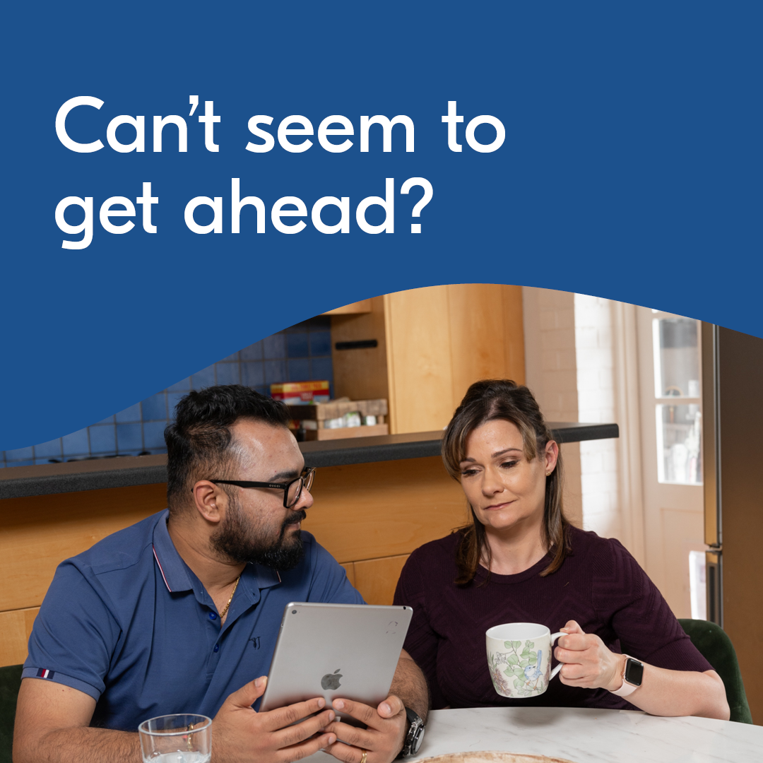 SA Water Facebook ad: Can't seem to get ahead?