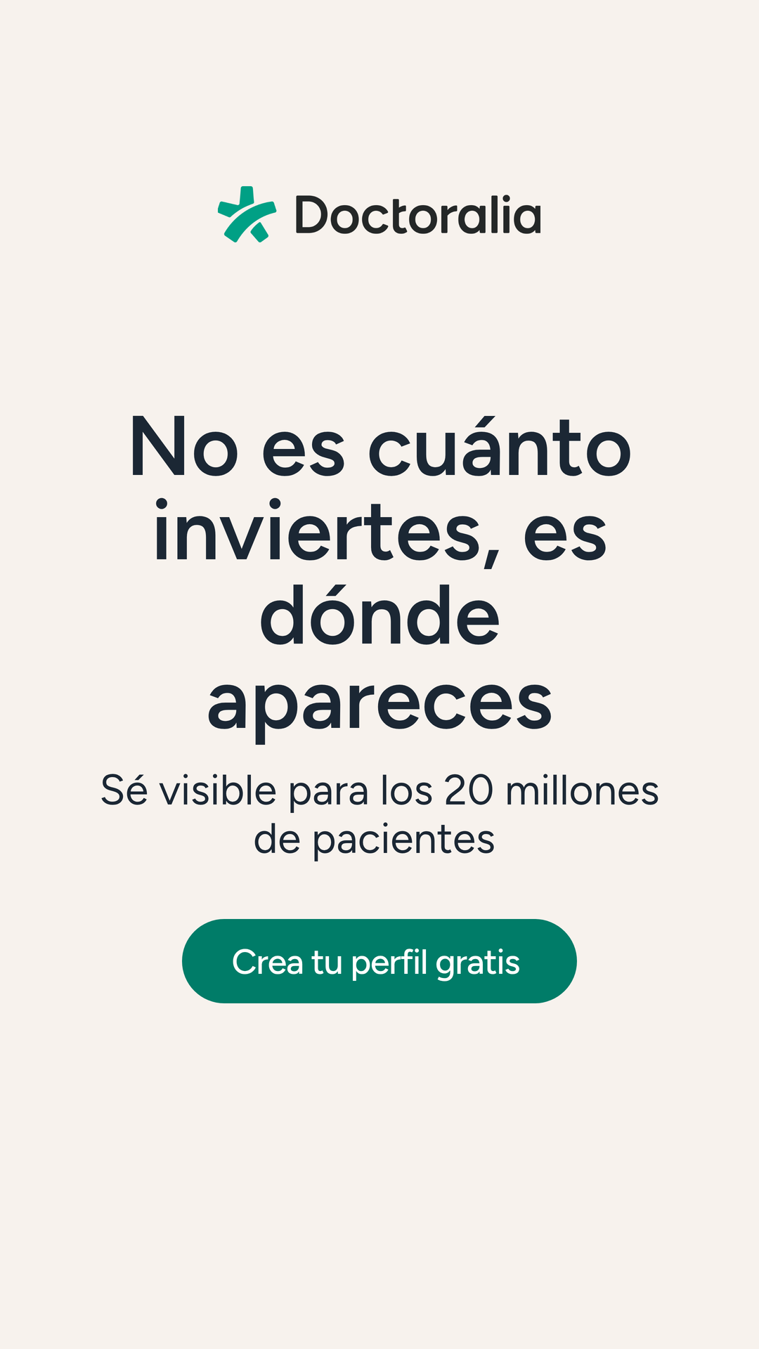 Doctoralia México Facebook ad
