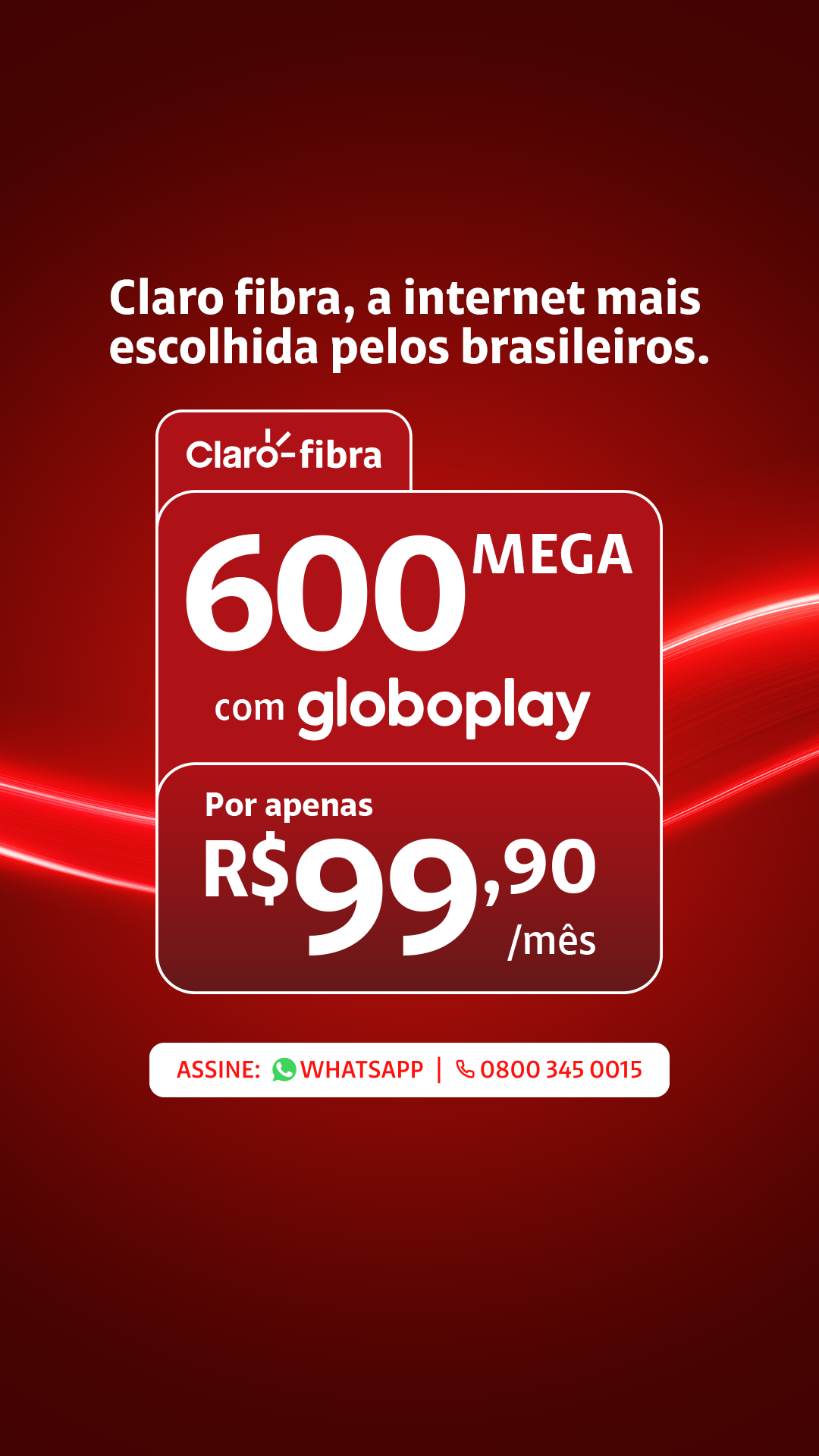 Claro Brasil Facebook ad