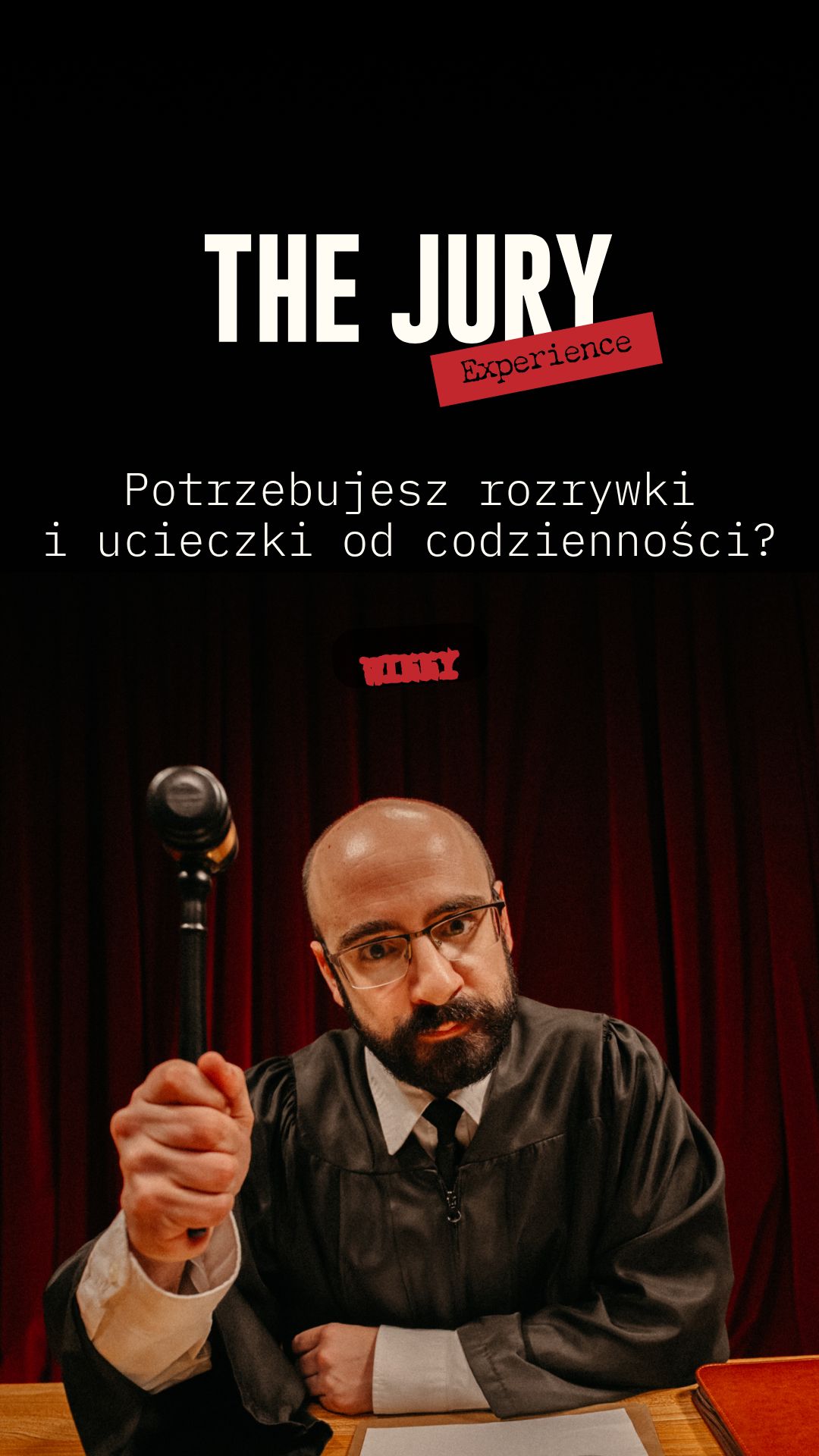 The Jury Experience Facebook ad