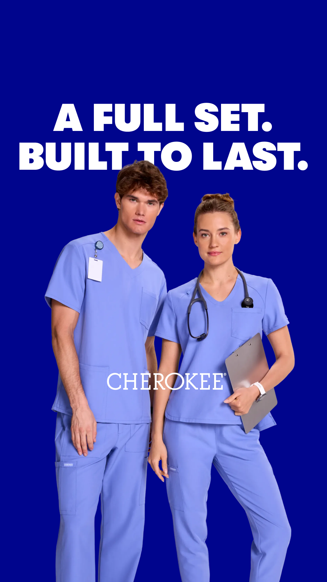 Cherokee Uniforms Facebook ad