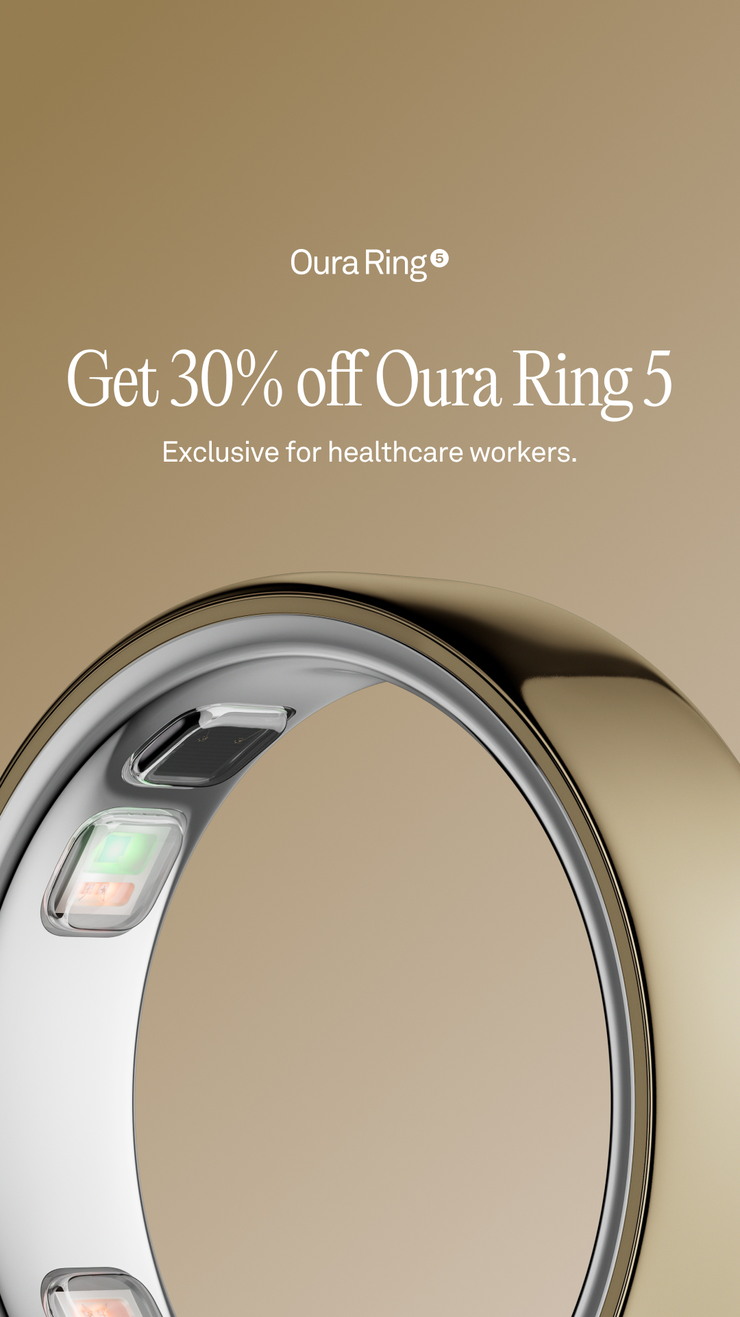 ŌURA Facebook ad