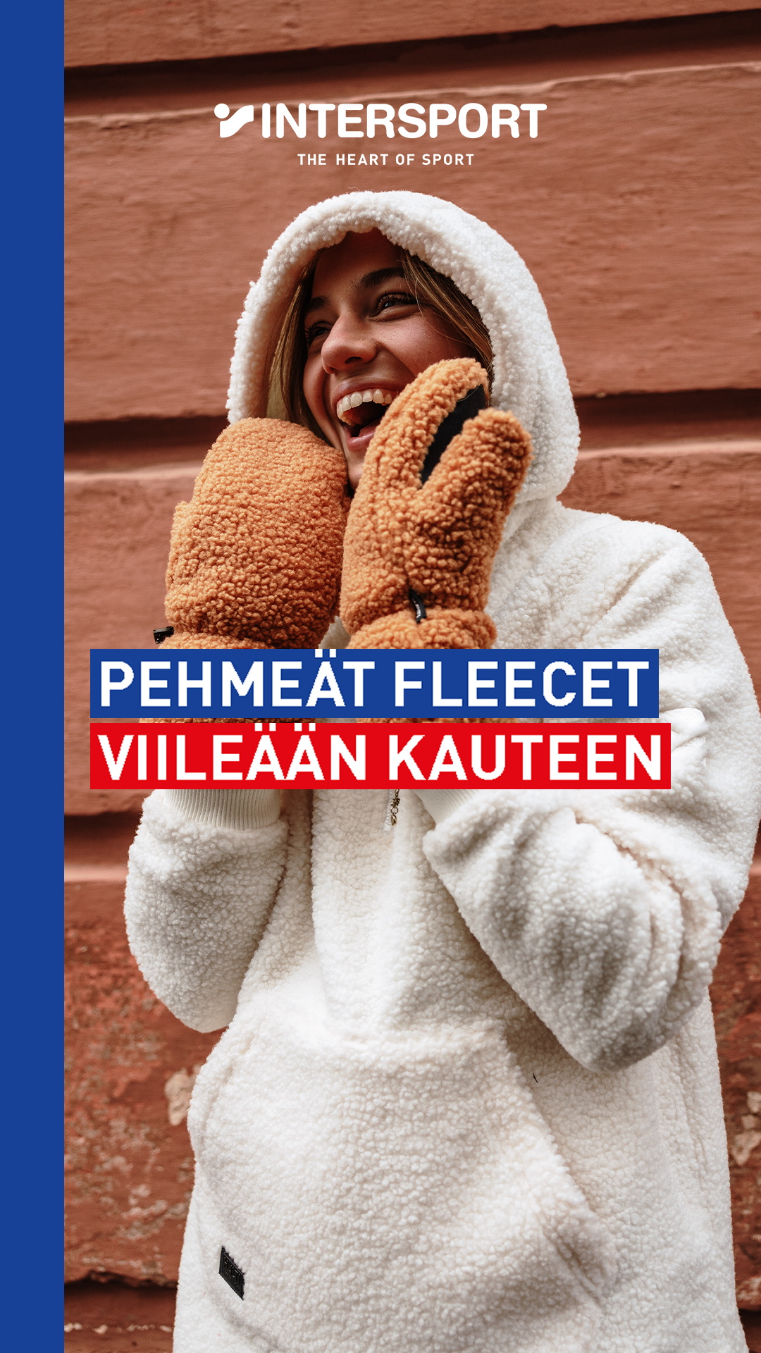Intersport Suomi Facebook ad: Nappaa suosikkisi viileneviin säihin!