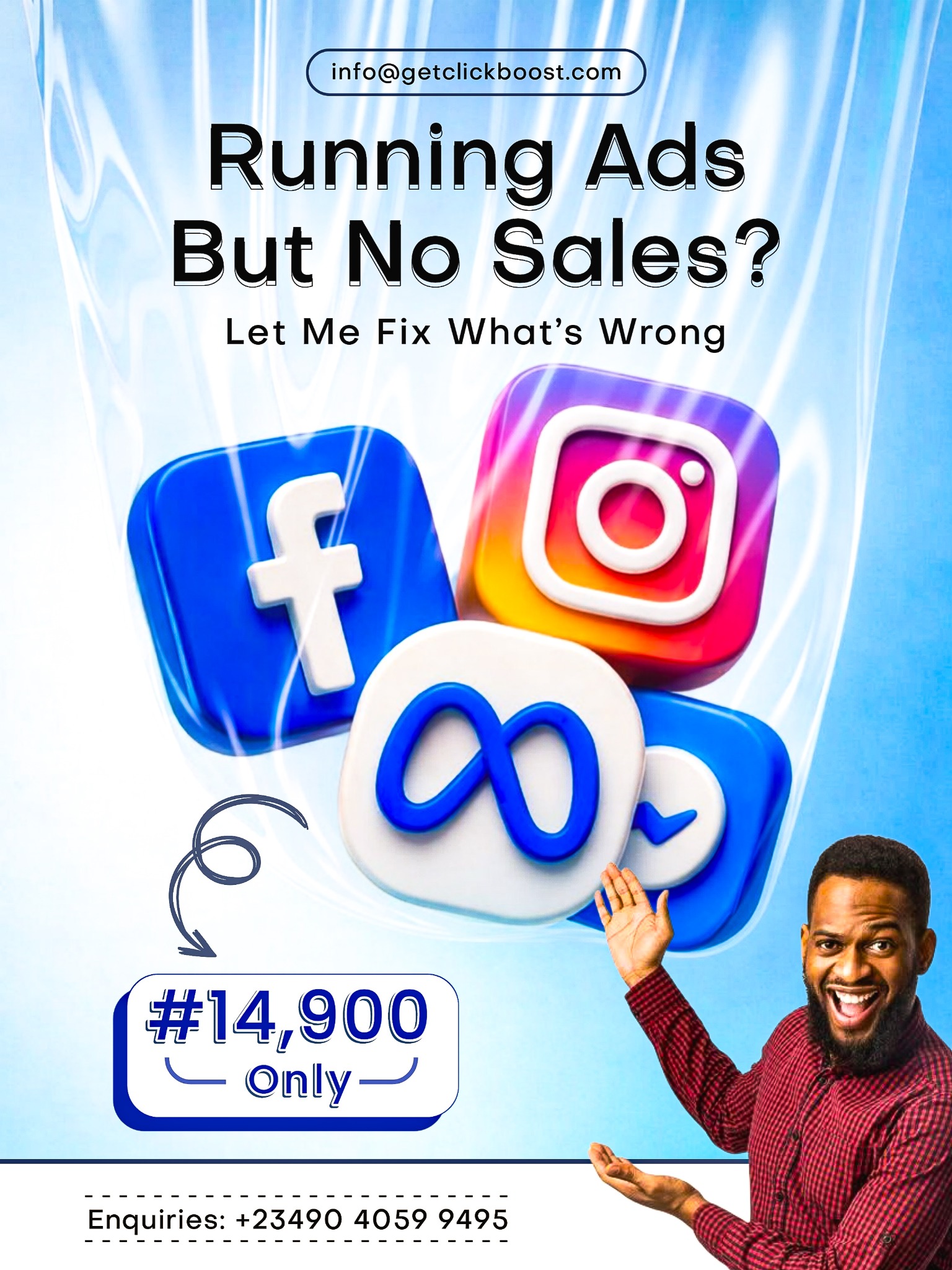 ClickBoost Digital Marketing Agency Facebook ad