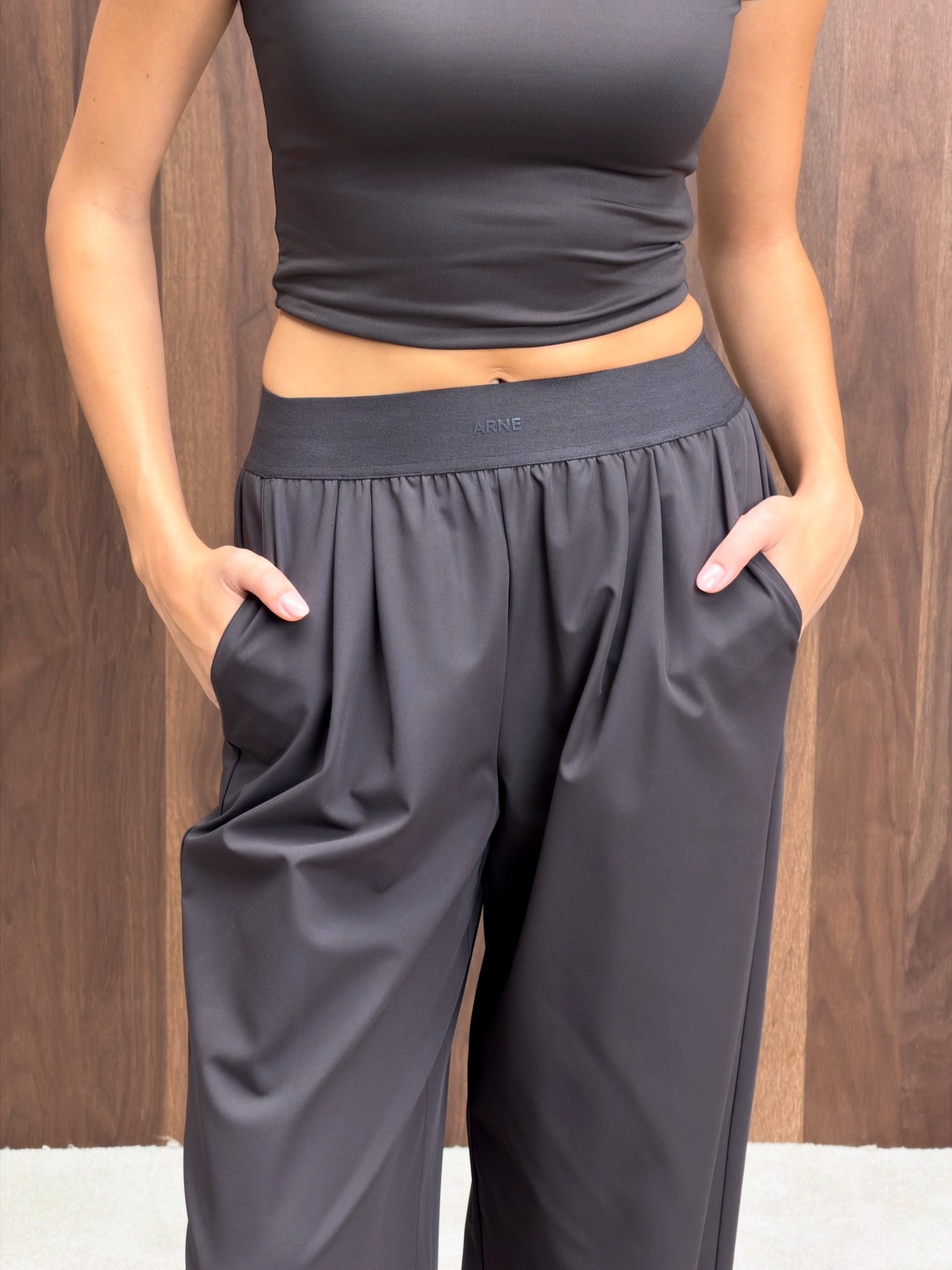 ARNE Women Facebook ad: Double layer sets, effortless on the go