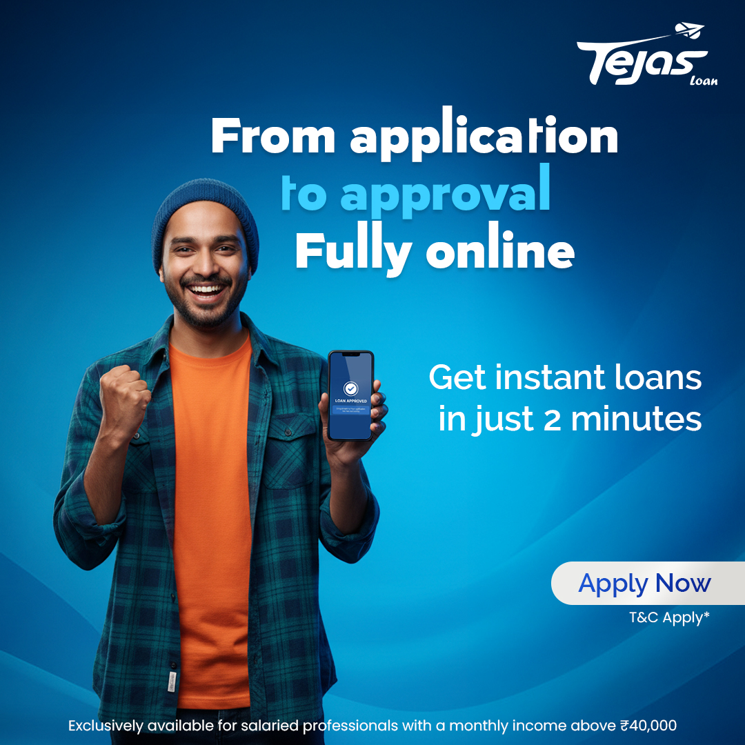Tejas Loan Facebook ad: Instant Loans with Tejas Loan