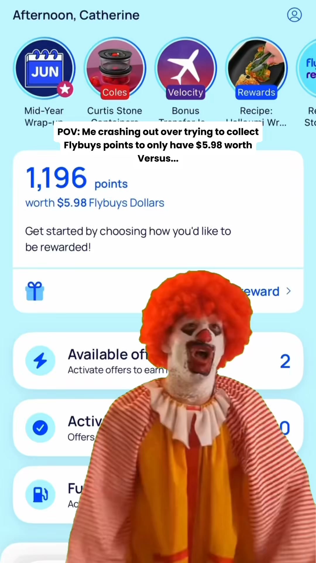 Our Cow Facebook ad: Your Points Aren't Worth What You Think