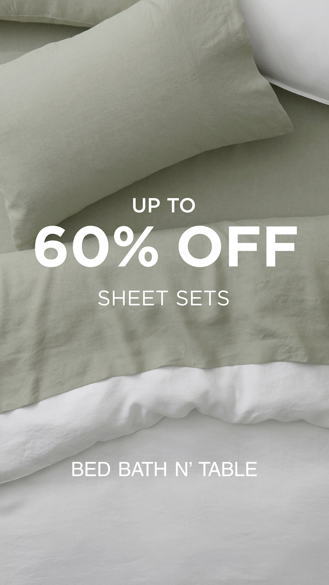 Bed Bath N' Table Facebook ad
