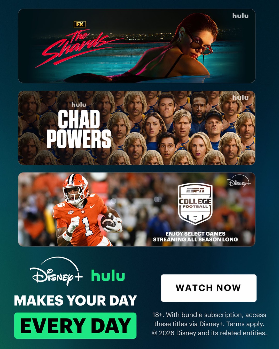 Disney+ Facebook ad: Disney+ Hulu