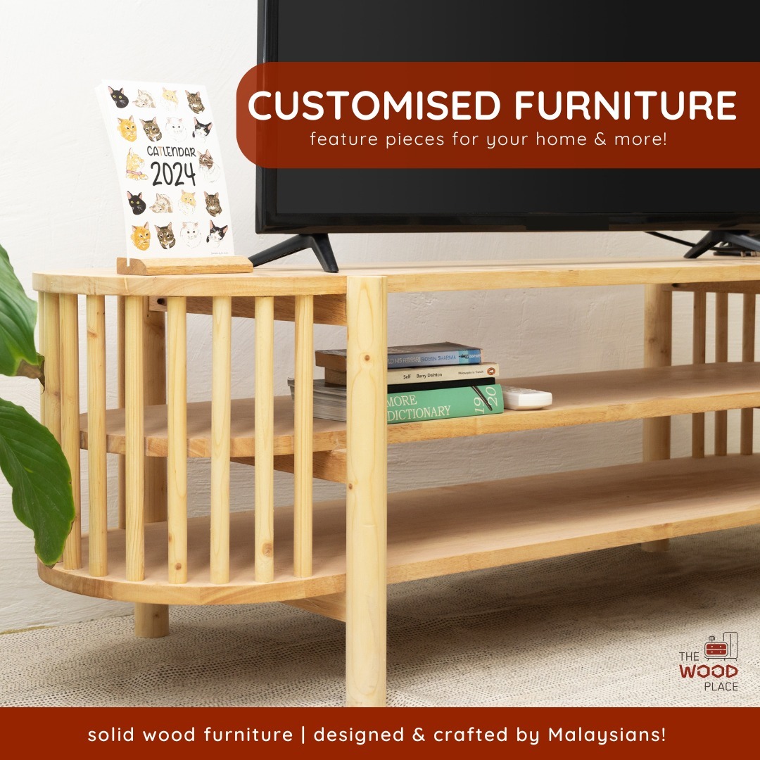The Wood Place Facebook ad: Designed by Malaysians, Built by Malaysians