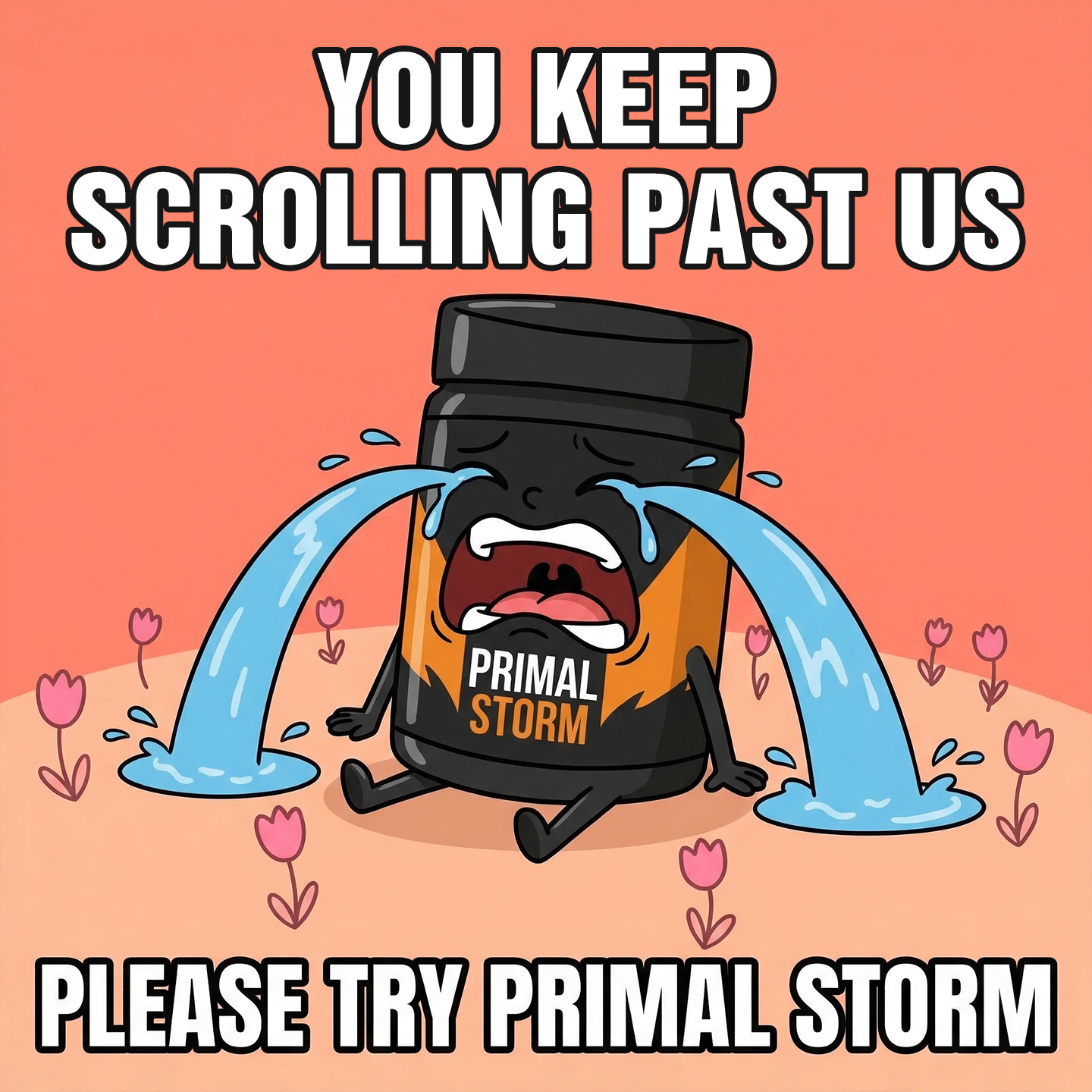 Primal Storm Supplements Facebook ad