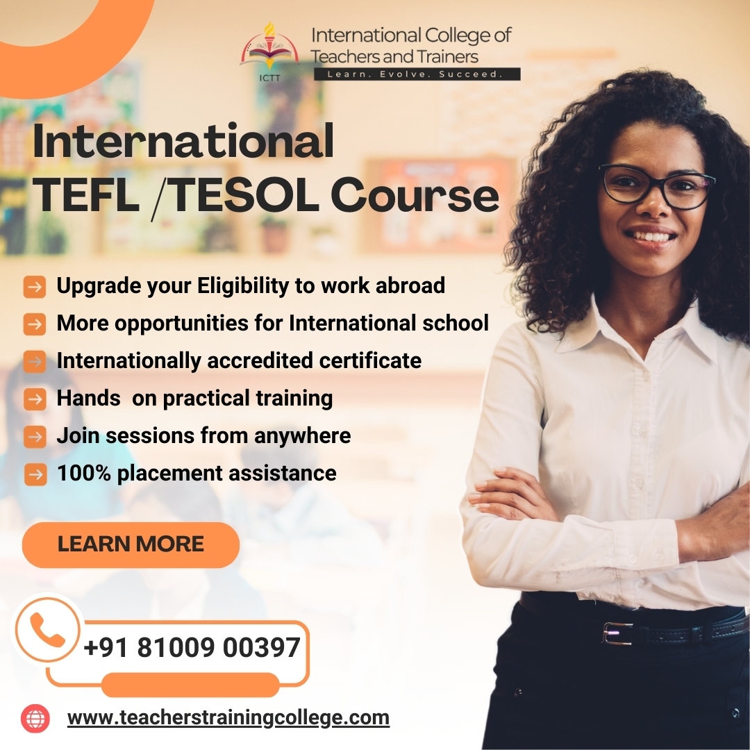 International College of Teachers and Trainers -ICTT Facebook ad